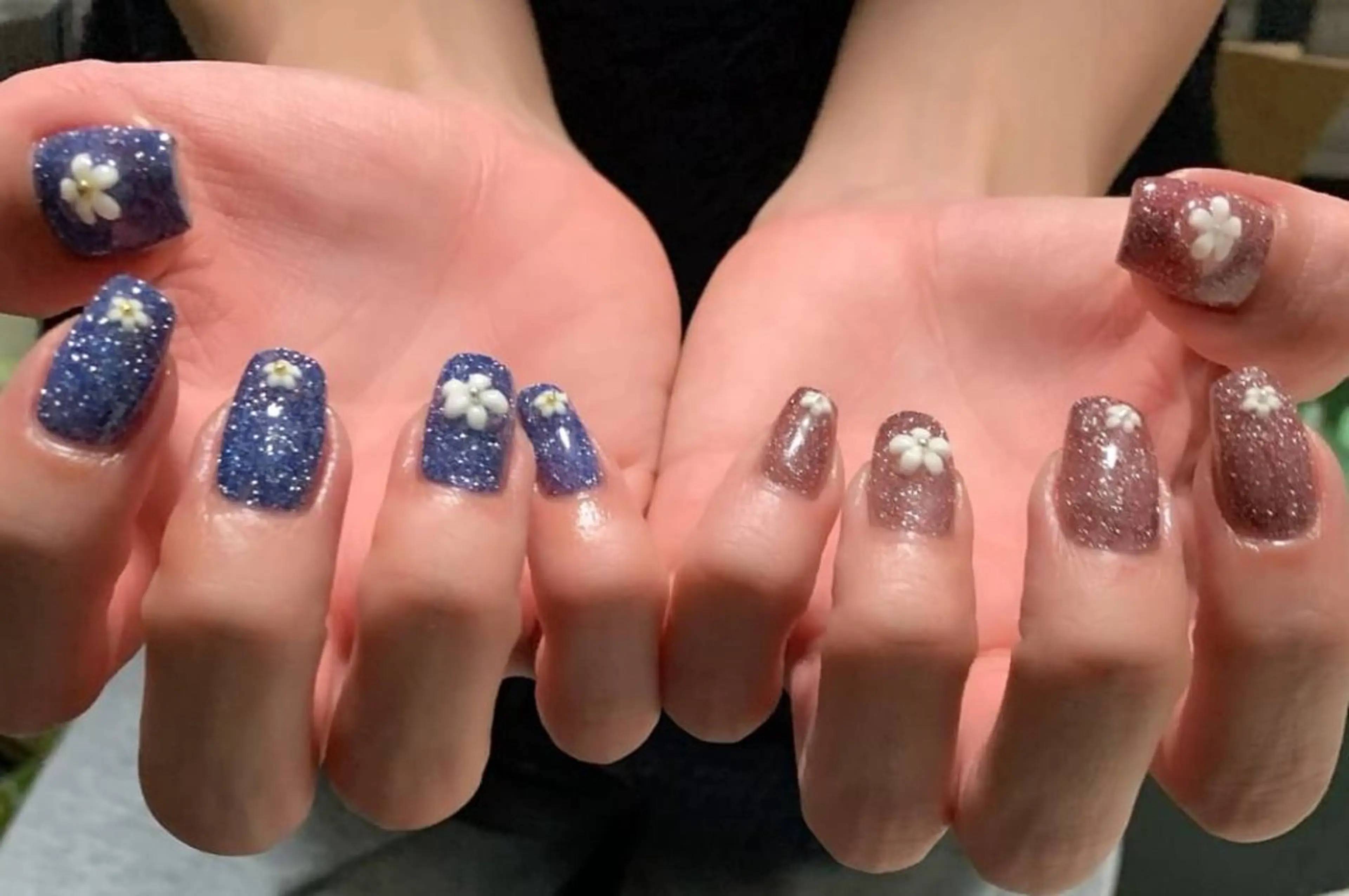 ネイル フラッシュネイル MHR nailのネイルデザイン