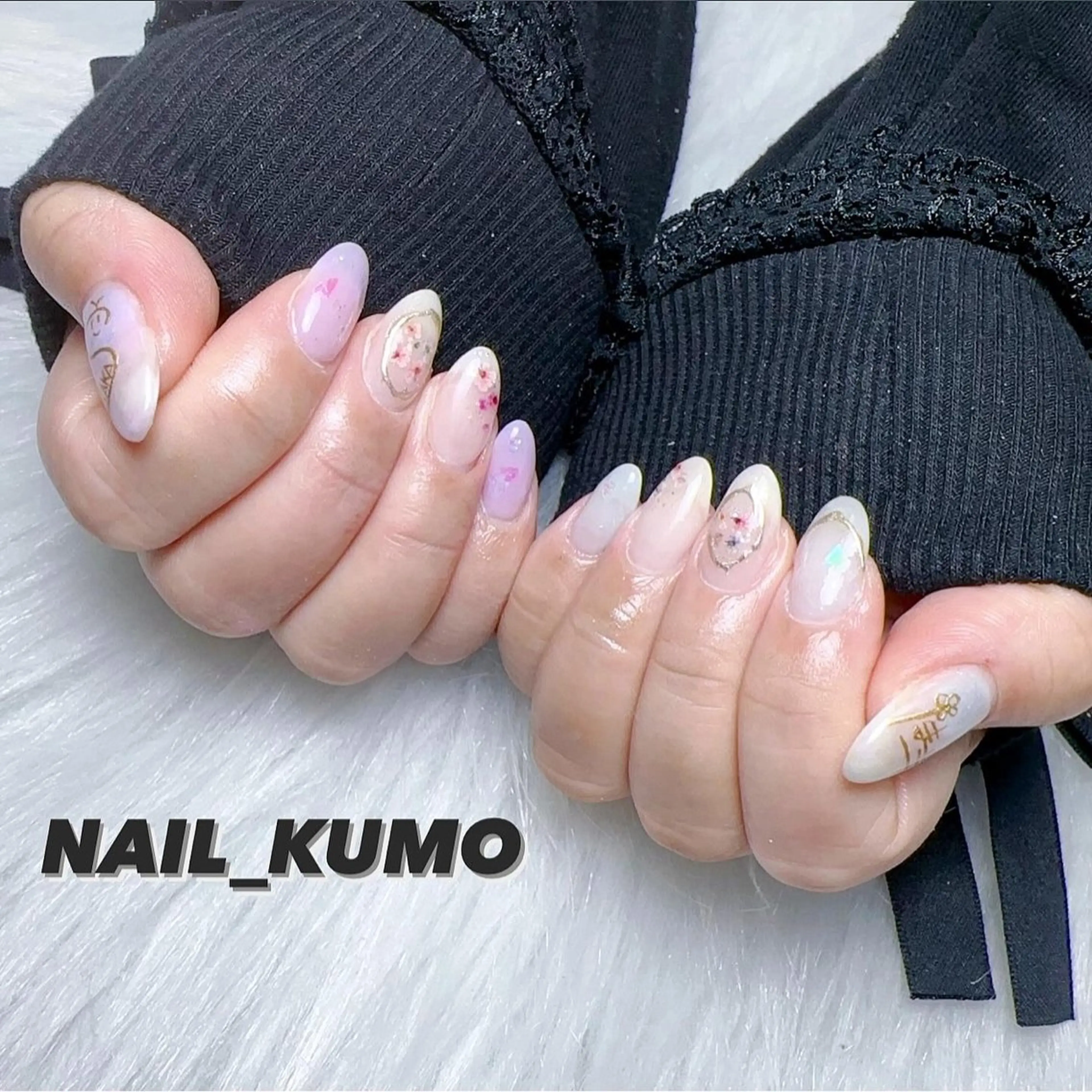 ネイル SunNail ステラ推しネイルのネイルデザイン