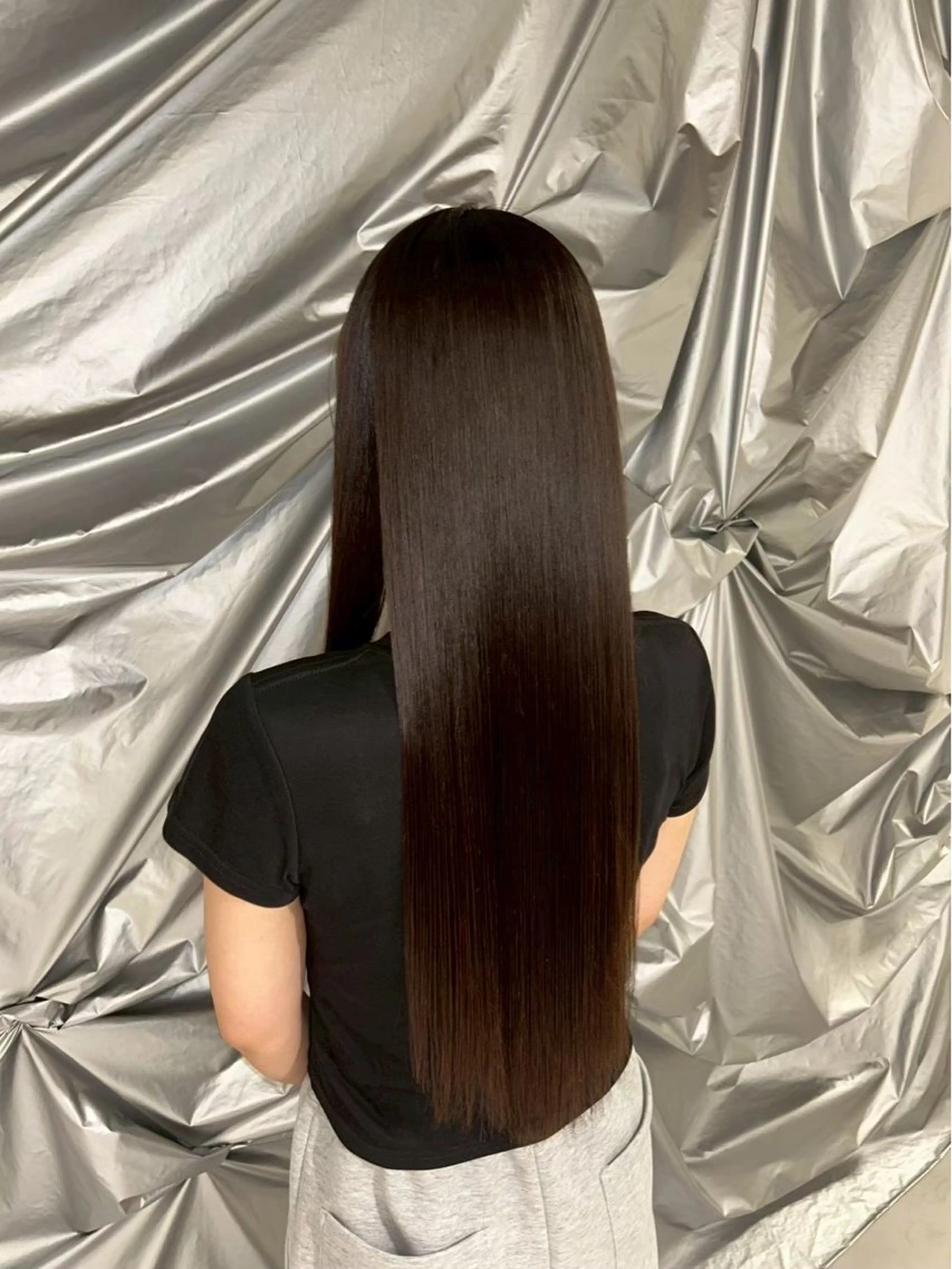 縮毛矯正 田中 春菜のヘアスタイル