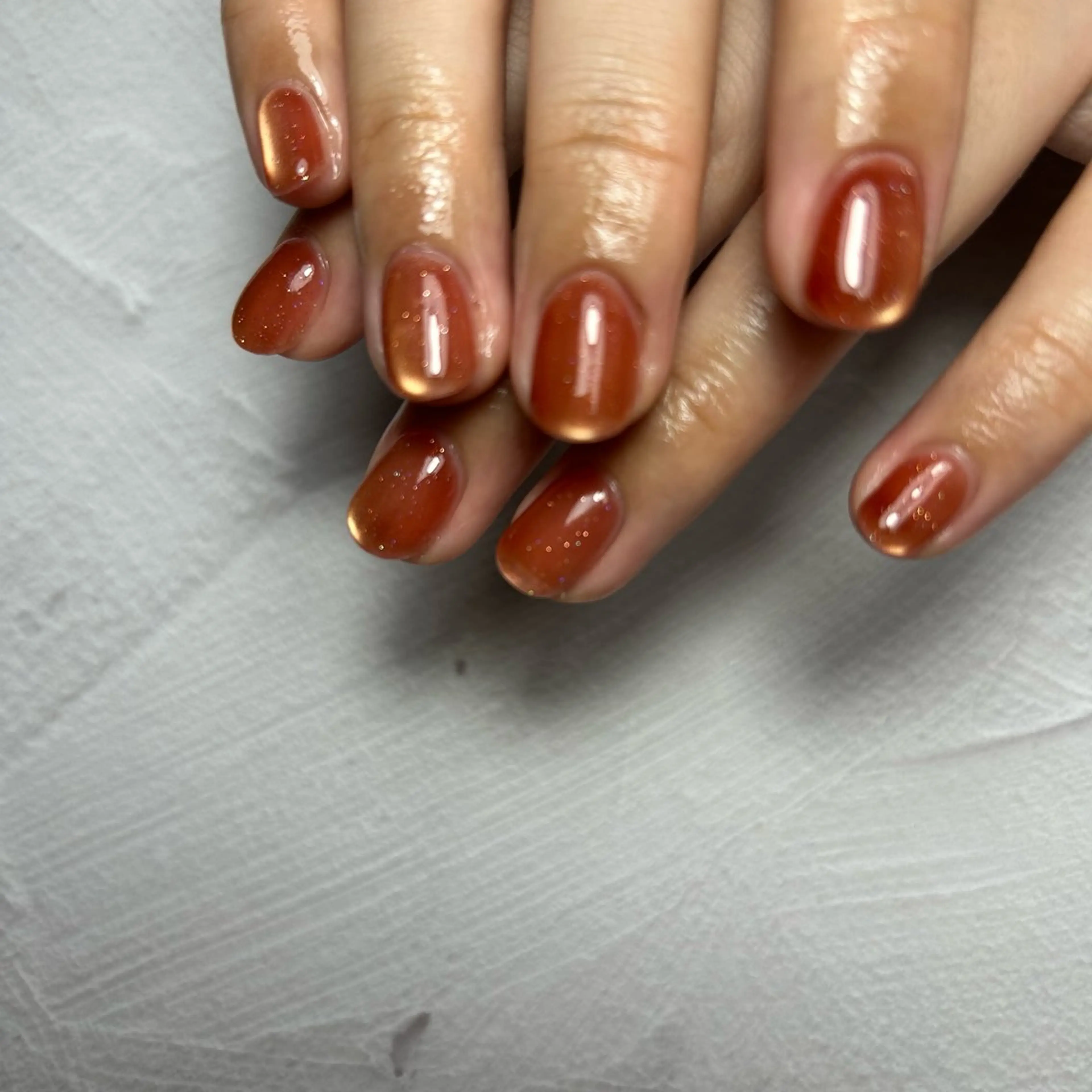 ネイル マグネットネイル ハンドネイル soa.Aika 自爪育成のネイルデザイン