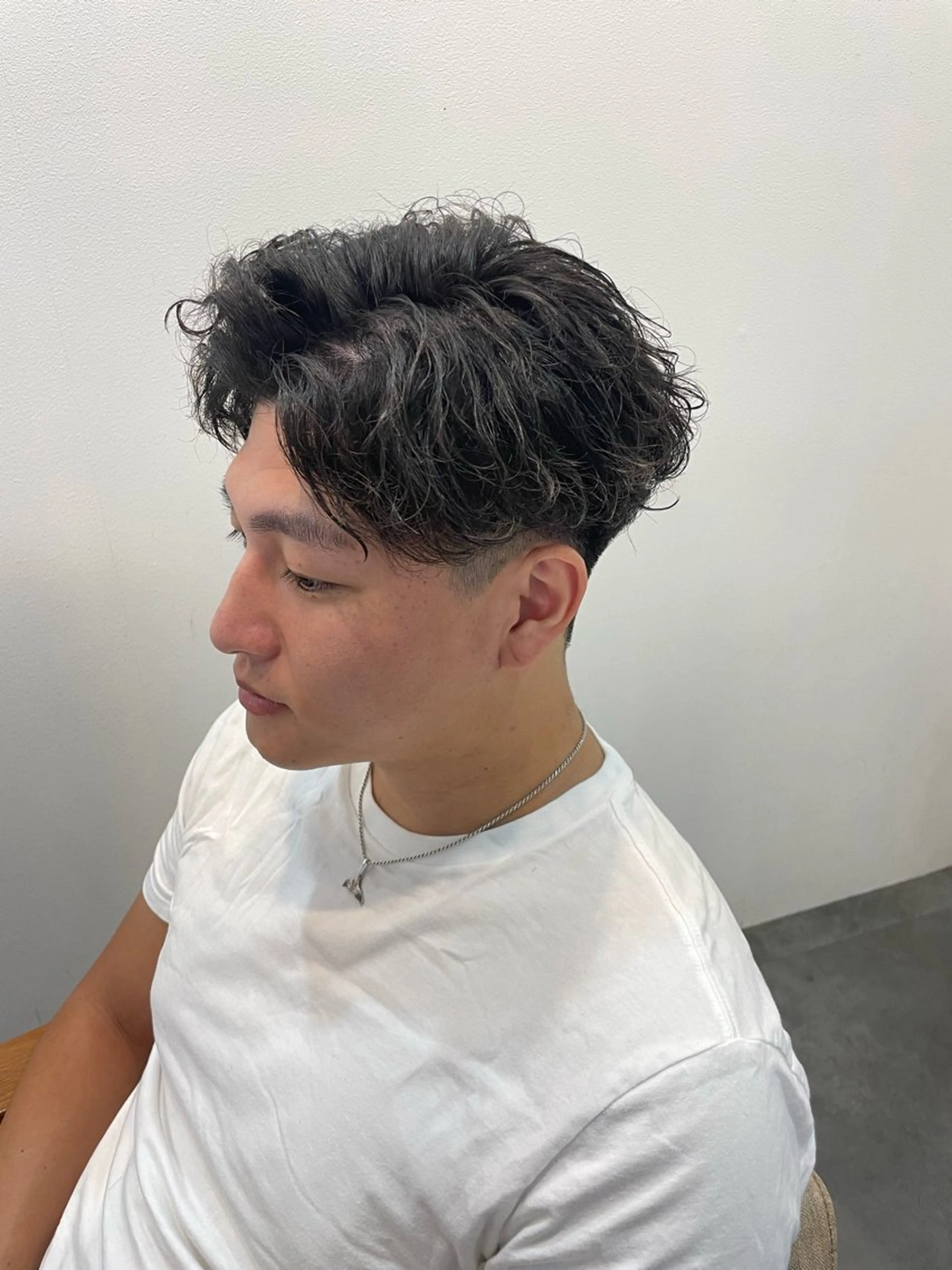 ショート パーマ ヘアアレンジ メンズ カット パーマ ヘアセット 🔥メンズ特化🔥 木村 祐太のヘアスタイル