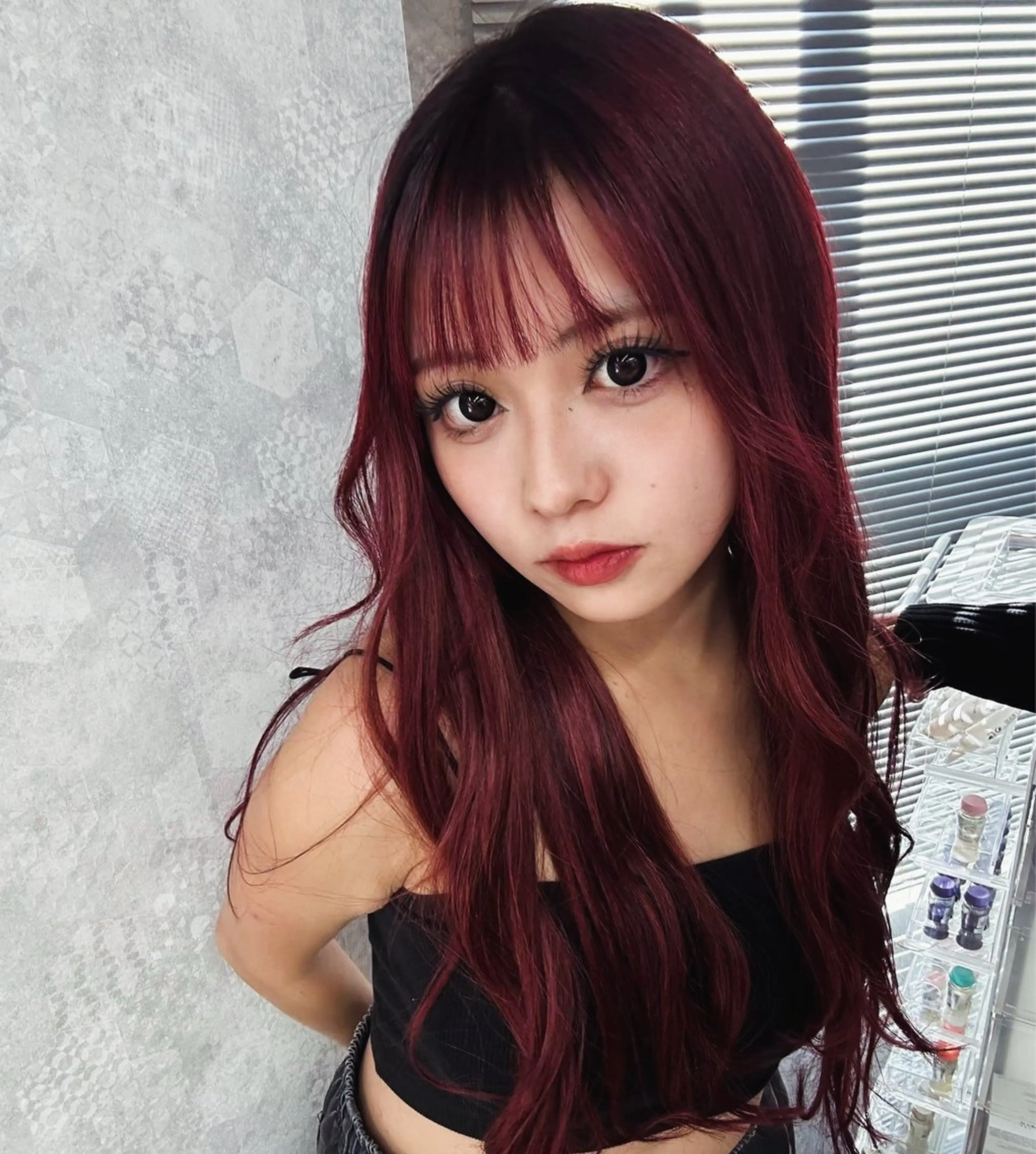 ロング カラー メンズカット/ 韓国系/琉輝のヘアスタイル