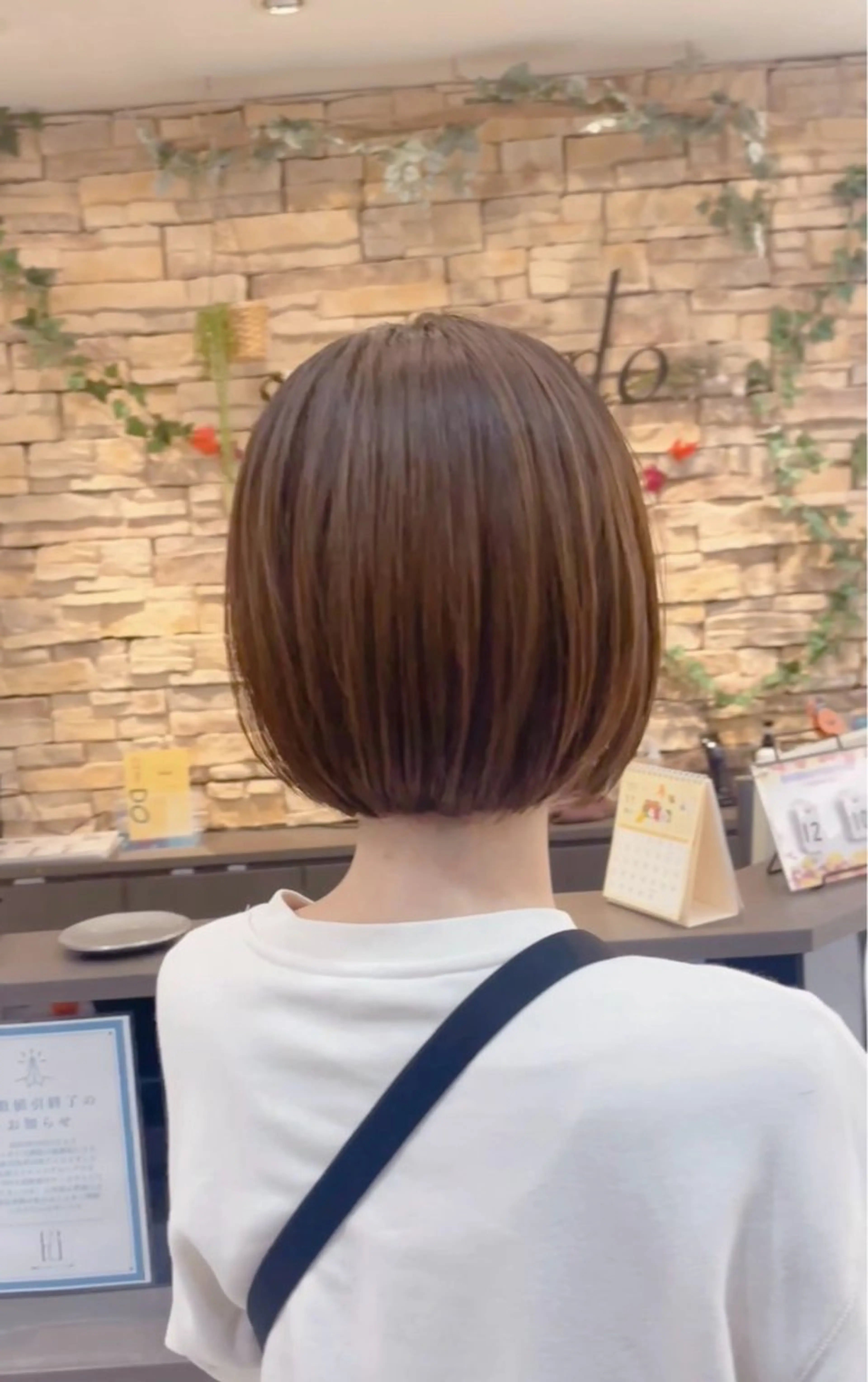 ショート ボブ 店長/髪質改善 艶カラー/清水祥偉のヘアスタイル