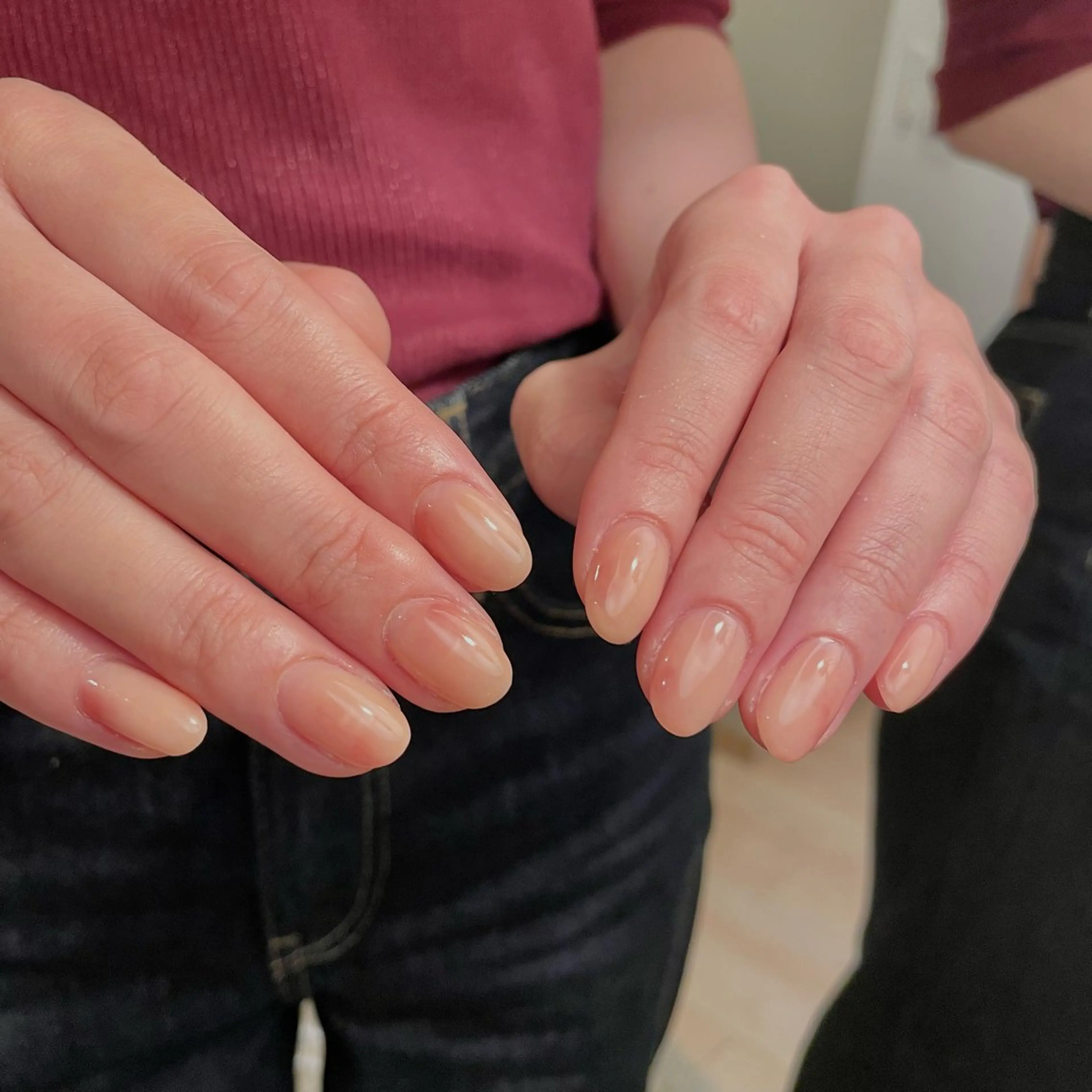 ネイル ハンドネイル ざんねん負け犬ちゃん 南堀江のネイルデザイン