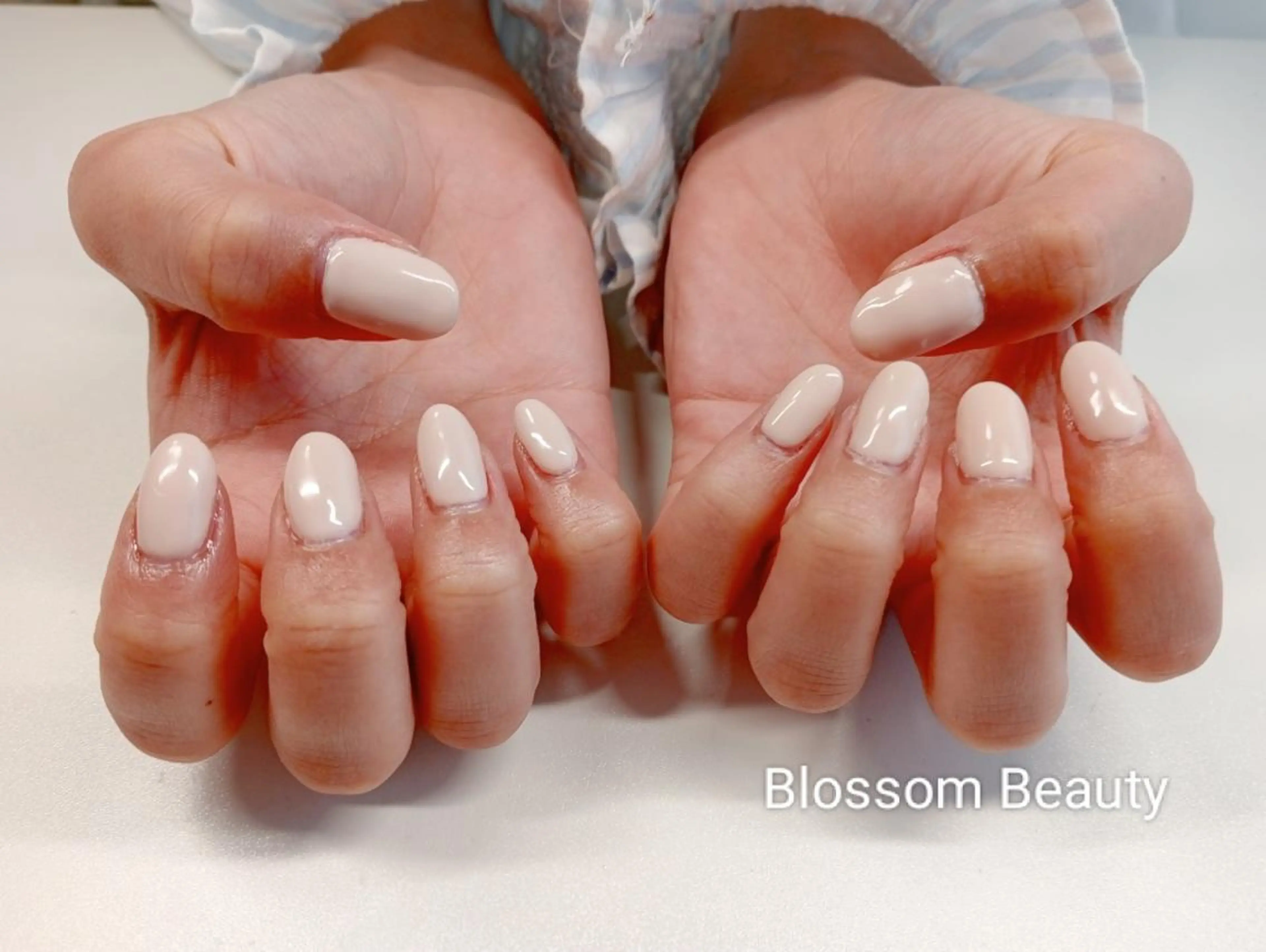 ネイル ワンカラーネイル Blossom Beauty eriのネイルデザイン