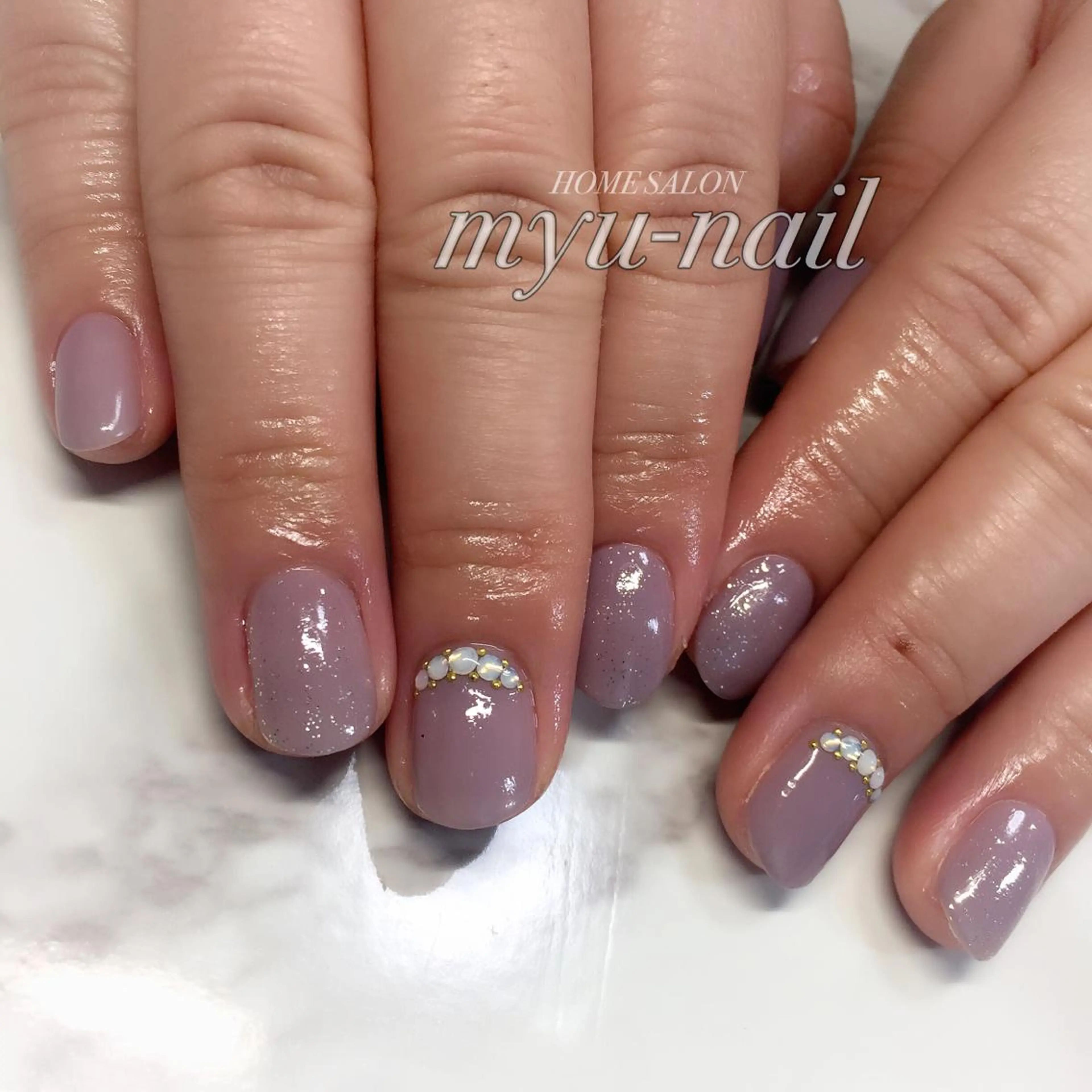 ネイル ホームサロン myu-nailのネイルデザイン