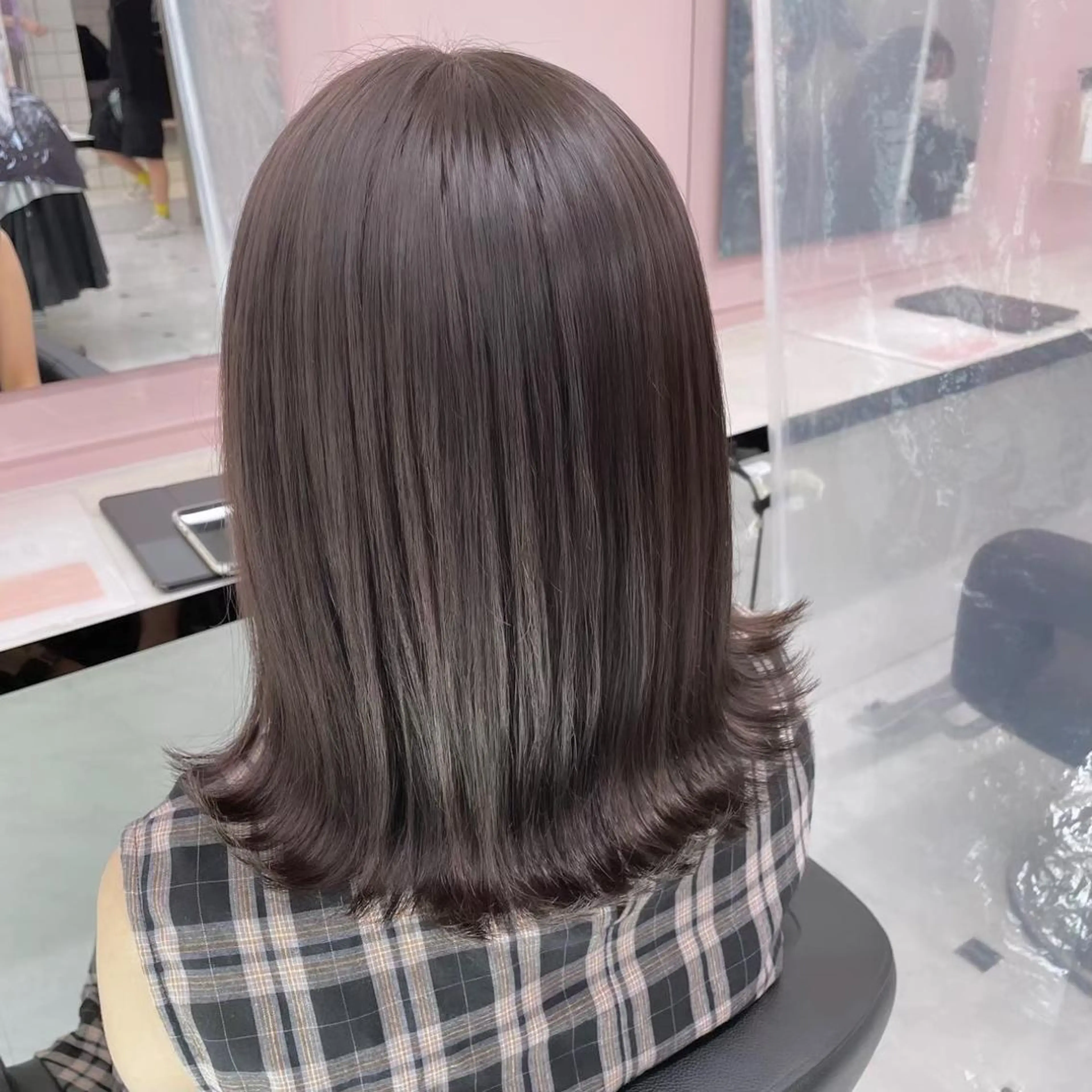 セミロング カラー 似合わせカット 【髪質改善のプロ】 上野/EMILのヘアスタイル