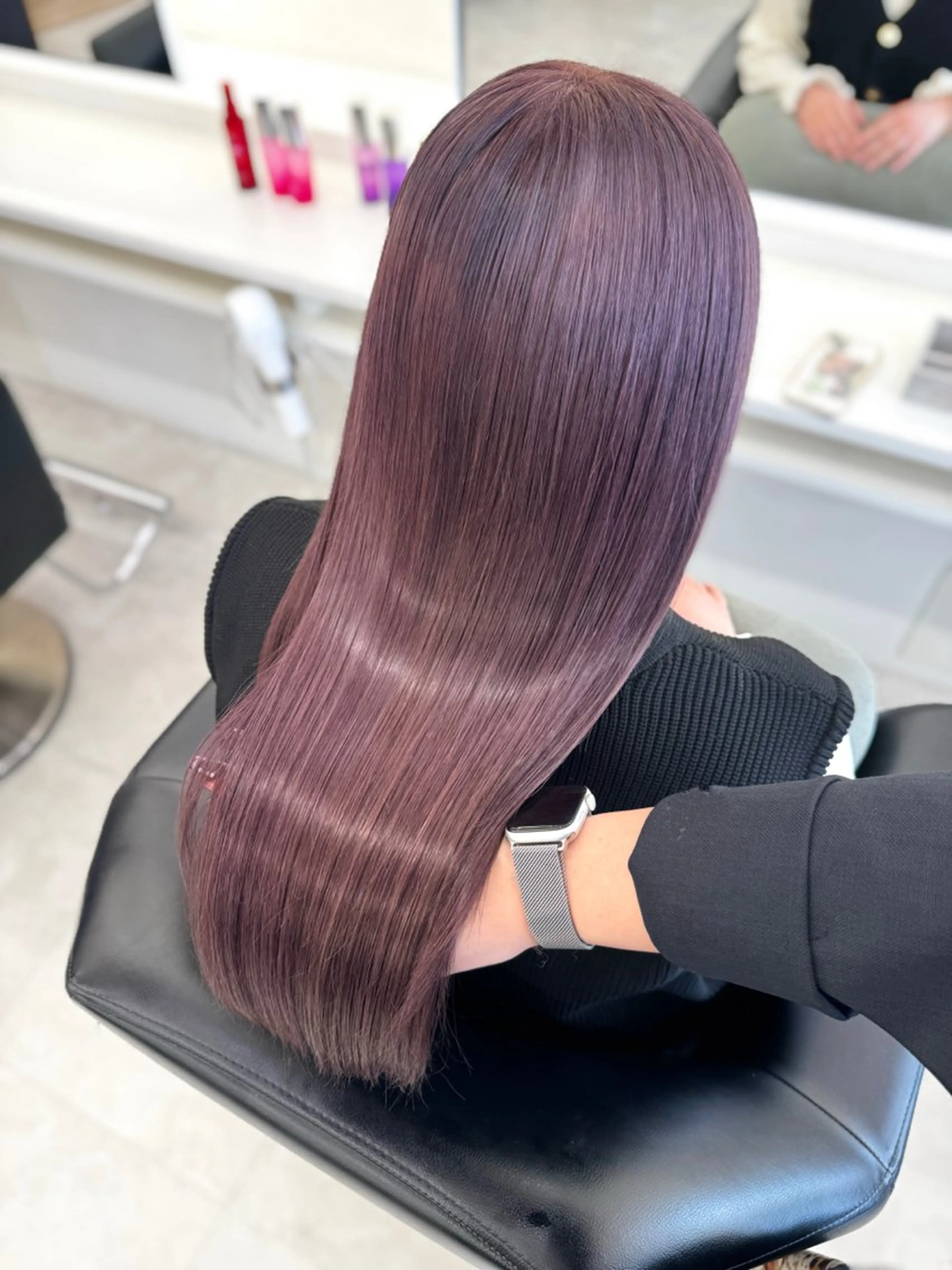 ロング カラー ヘアカラー ♡ParveMix NANO♡のヘアスタイル