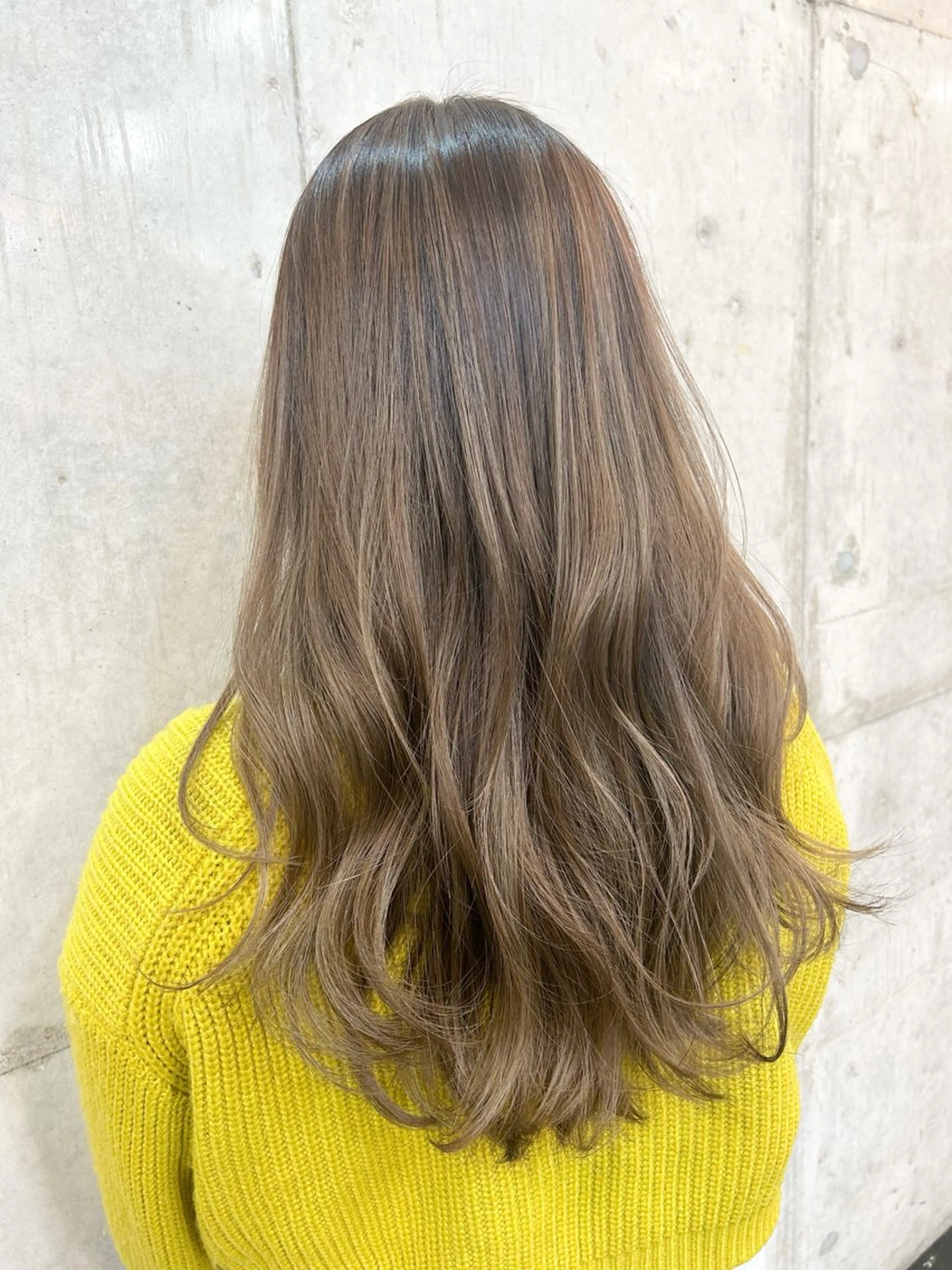 ロング カラー カット ヘアカラー トリートメント 高濃度水素/髪質改善 /柳原大輝のヘアスタイル