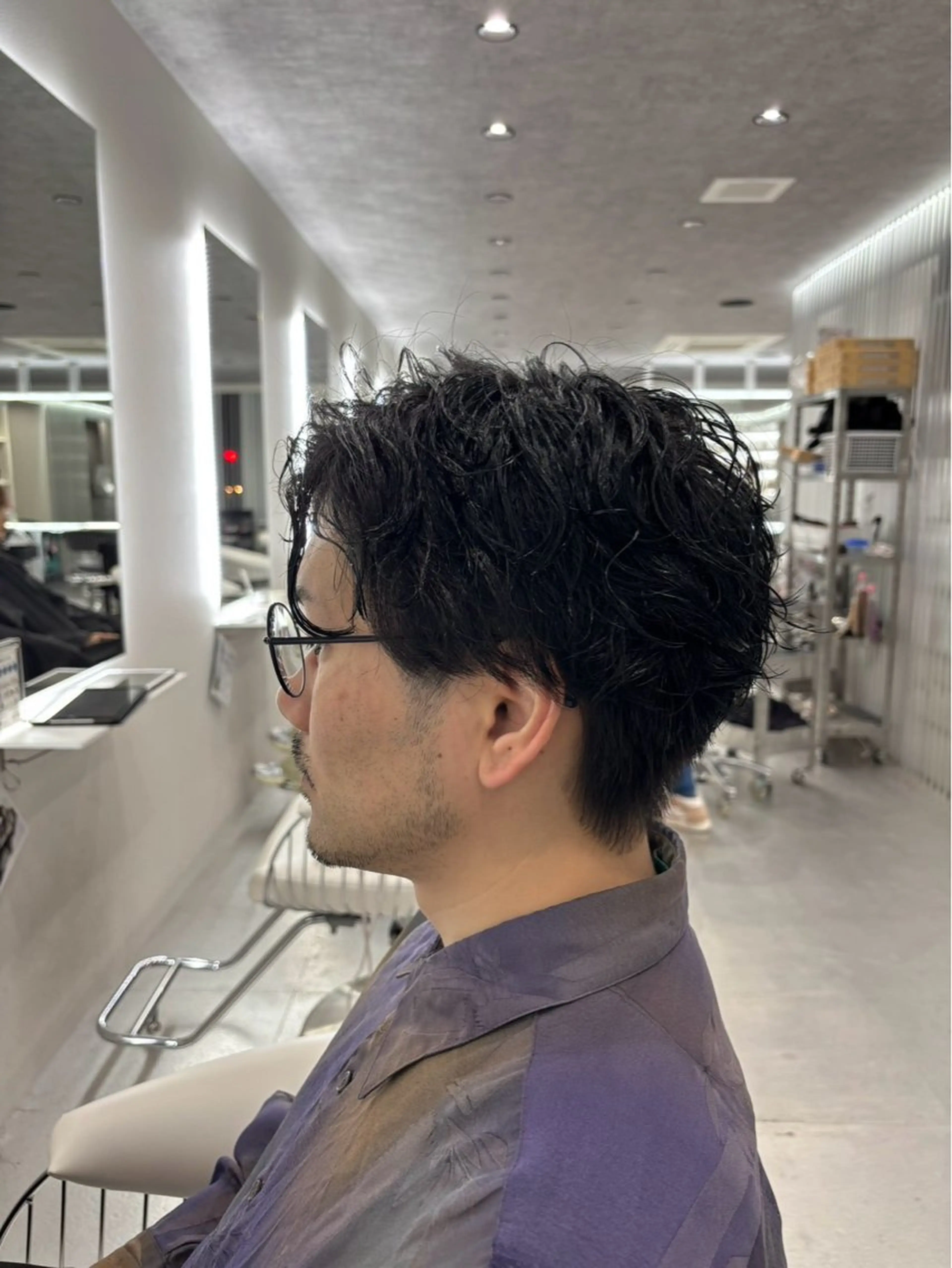 ショート パーマ 野崎/カラー特化 /天王寺のヘアスタイル