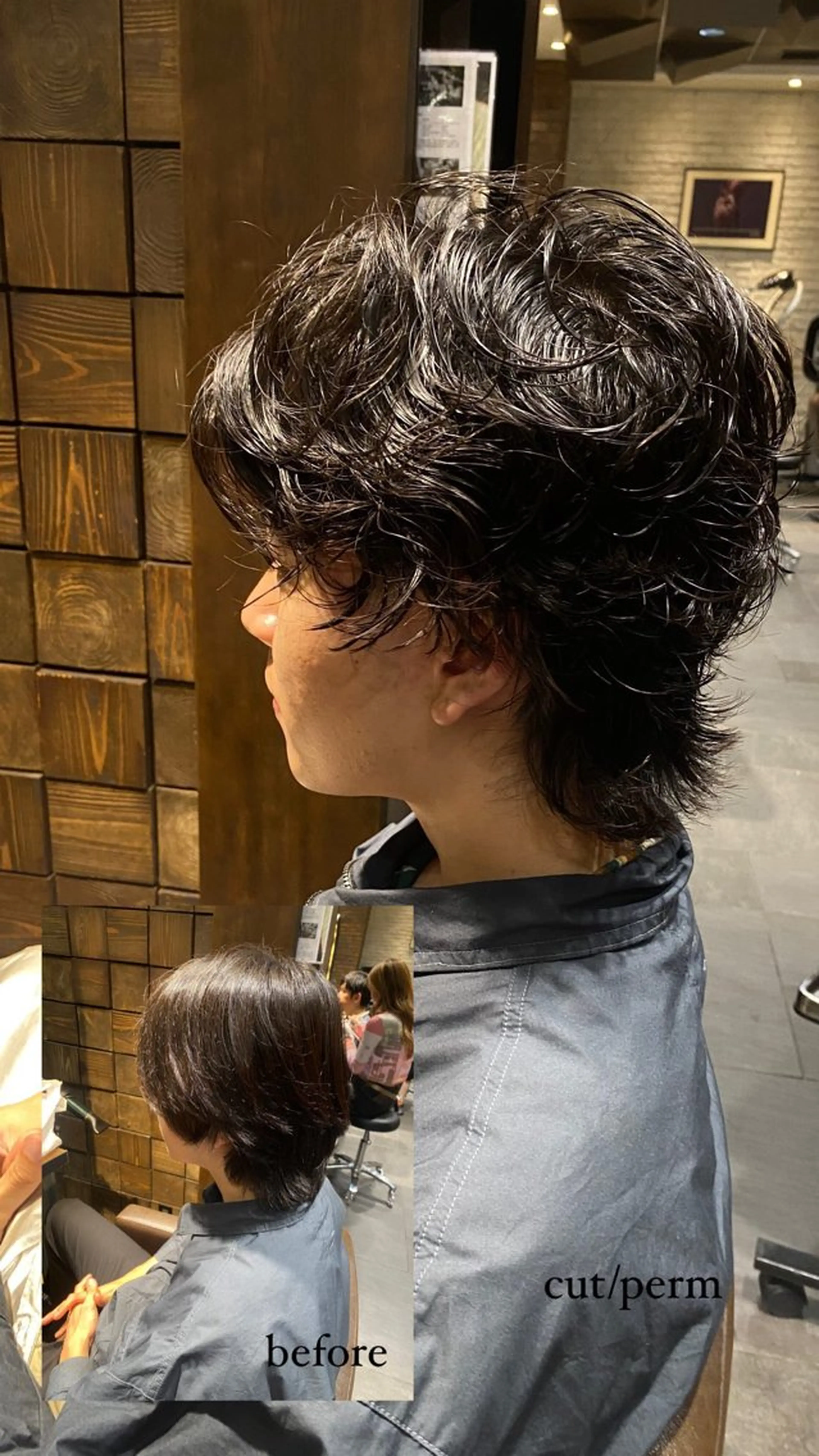 パーマ メンズ メンズパーマ カット パーマ 銀座/MINX 宇都 愛梨/似合わせカットのヘアスタイル