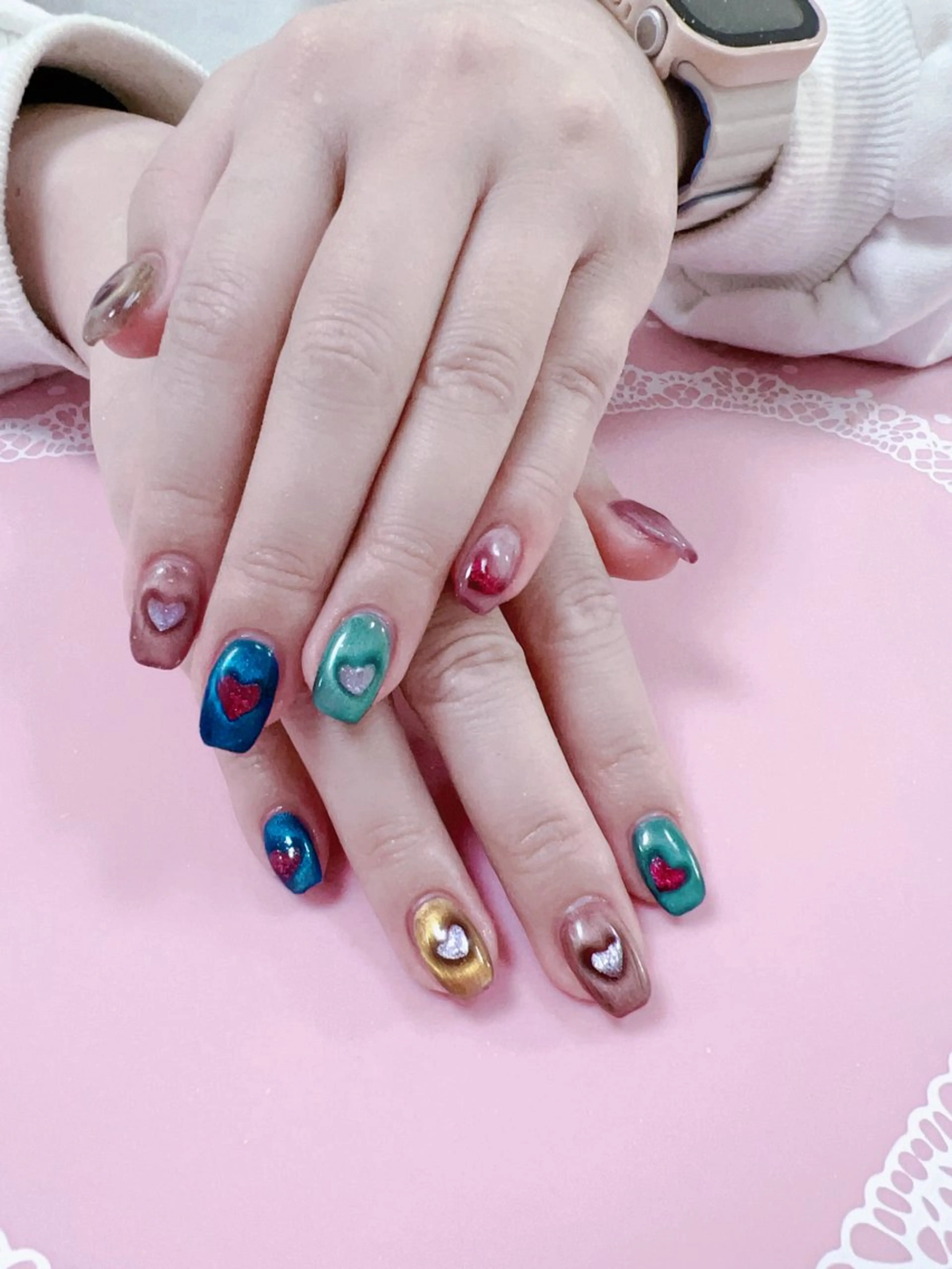 ネイル はぴねす所属・横浜 美夢のネイルデザイン