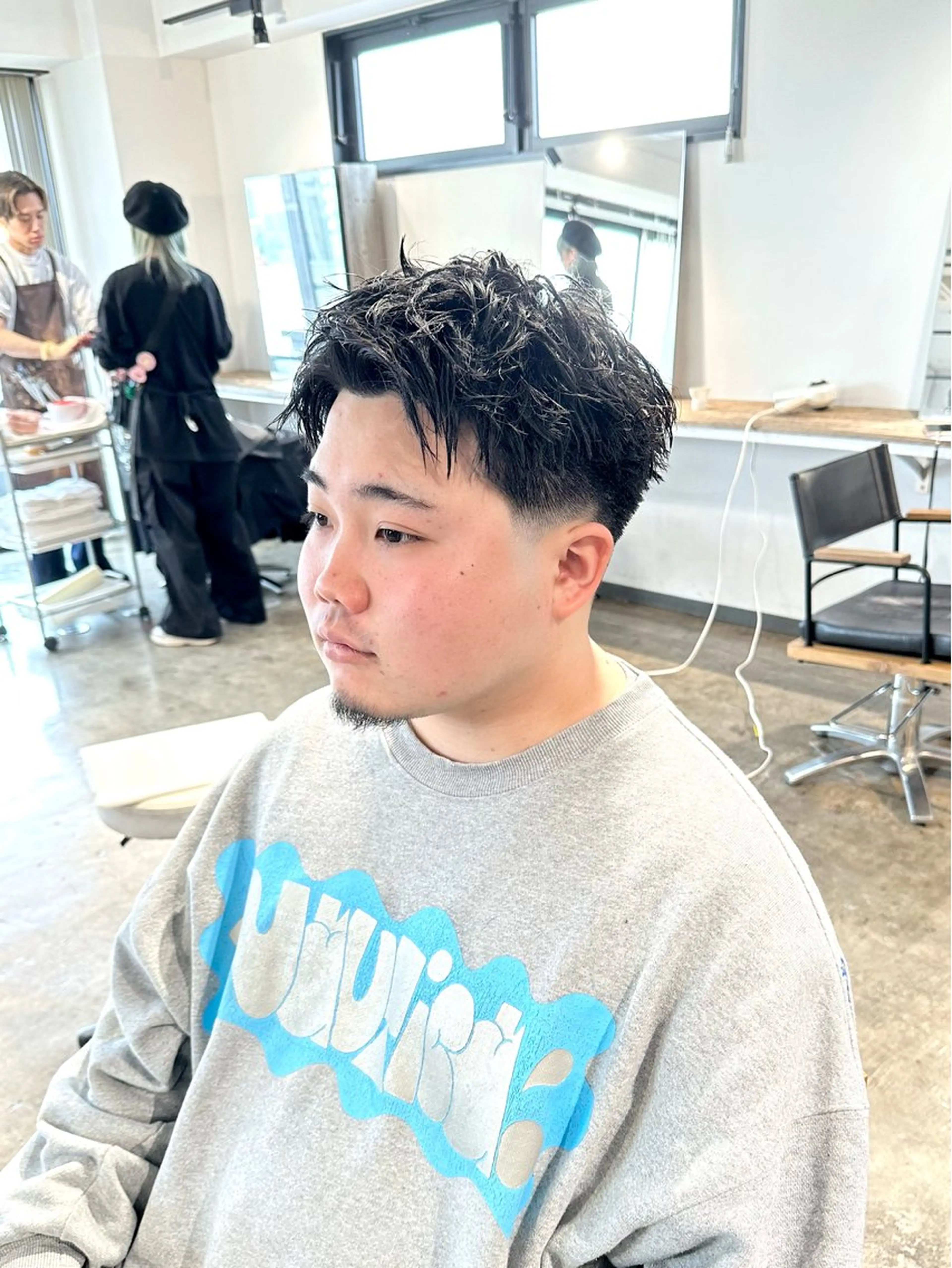メンズ フェードカット スパイキーショート 刈り上げ カット 骨格補正施術/メンズ 専門美容師/YUYAのヘアスタイル