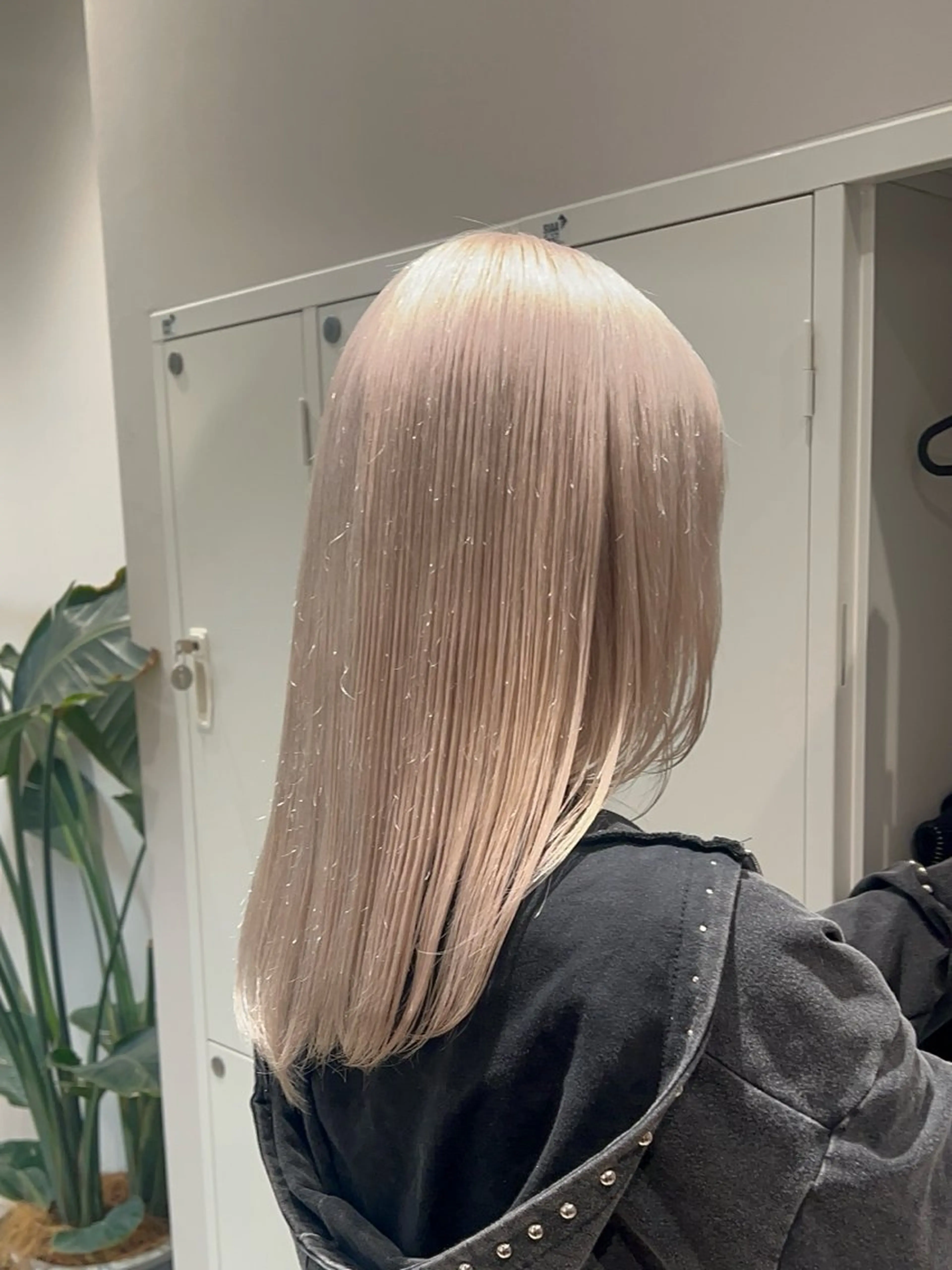 似合わせカット+髪質補修ケア2ブリーチ+髪質改善ケラチントリートメント💎の写真