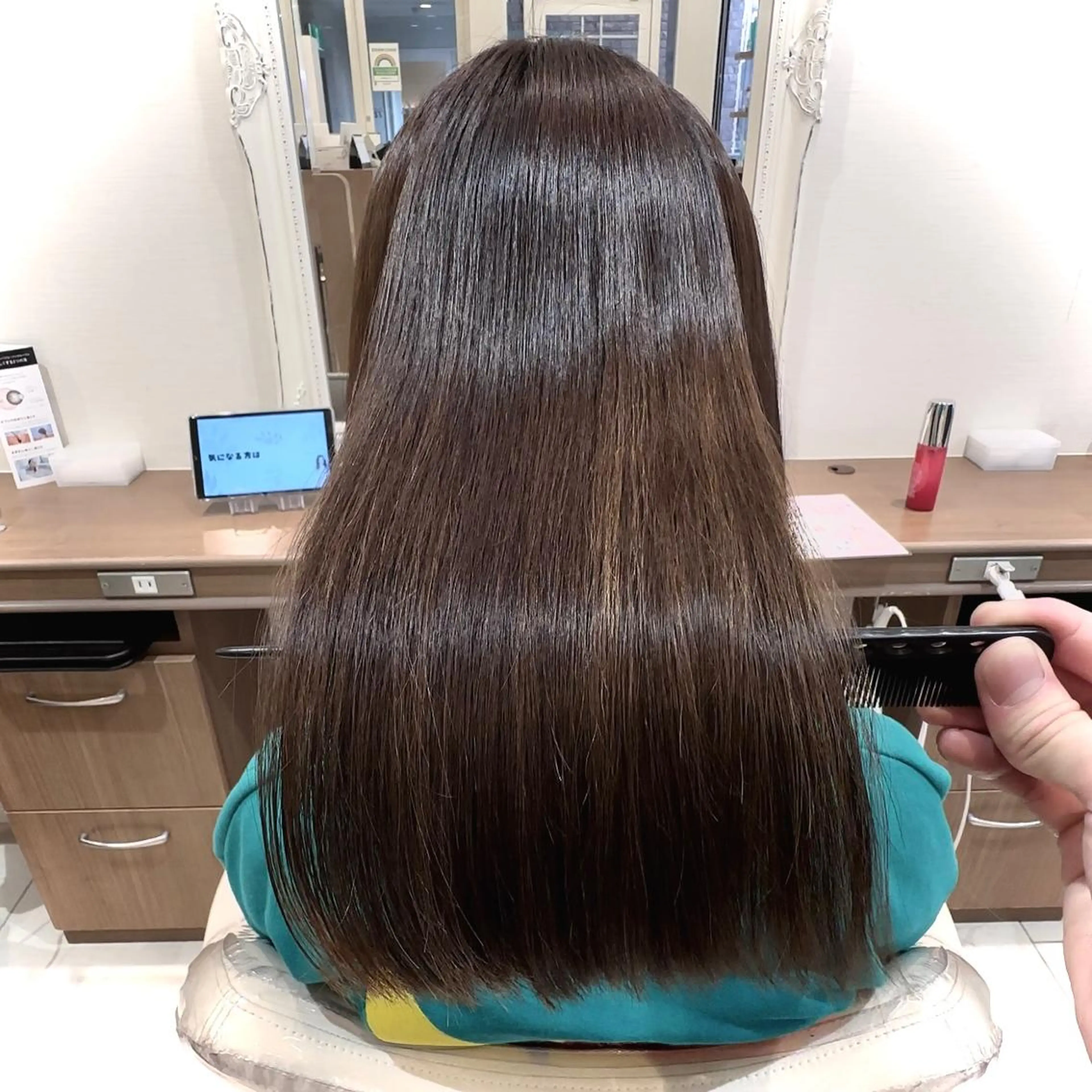 ロング パーマ 横山 直輝のヘアスタイル