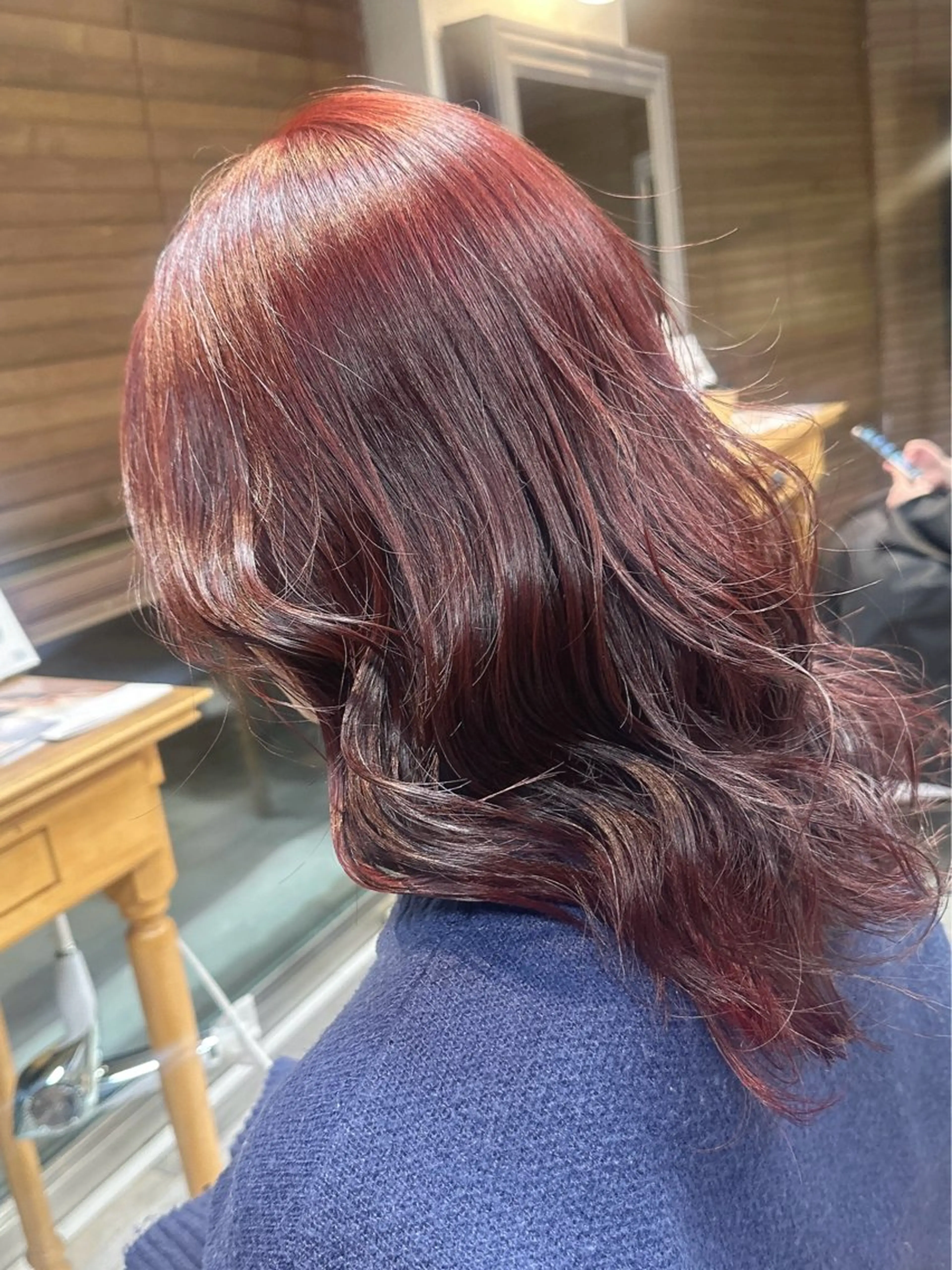 ミディアム カラー 和田 直也のヘアスタイル