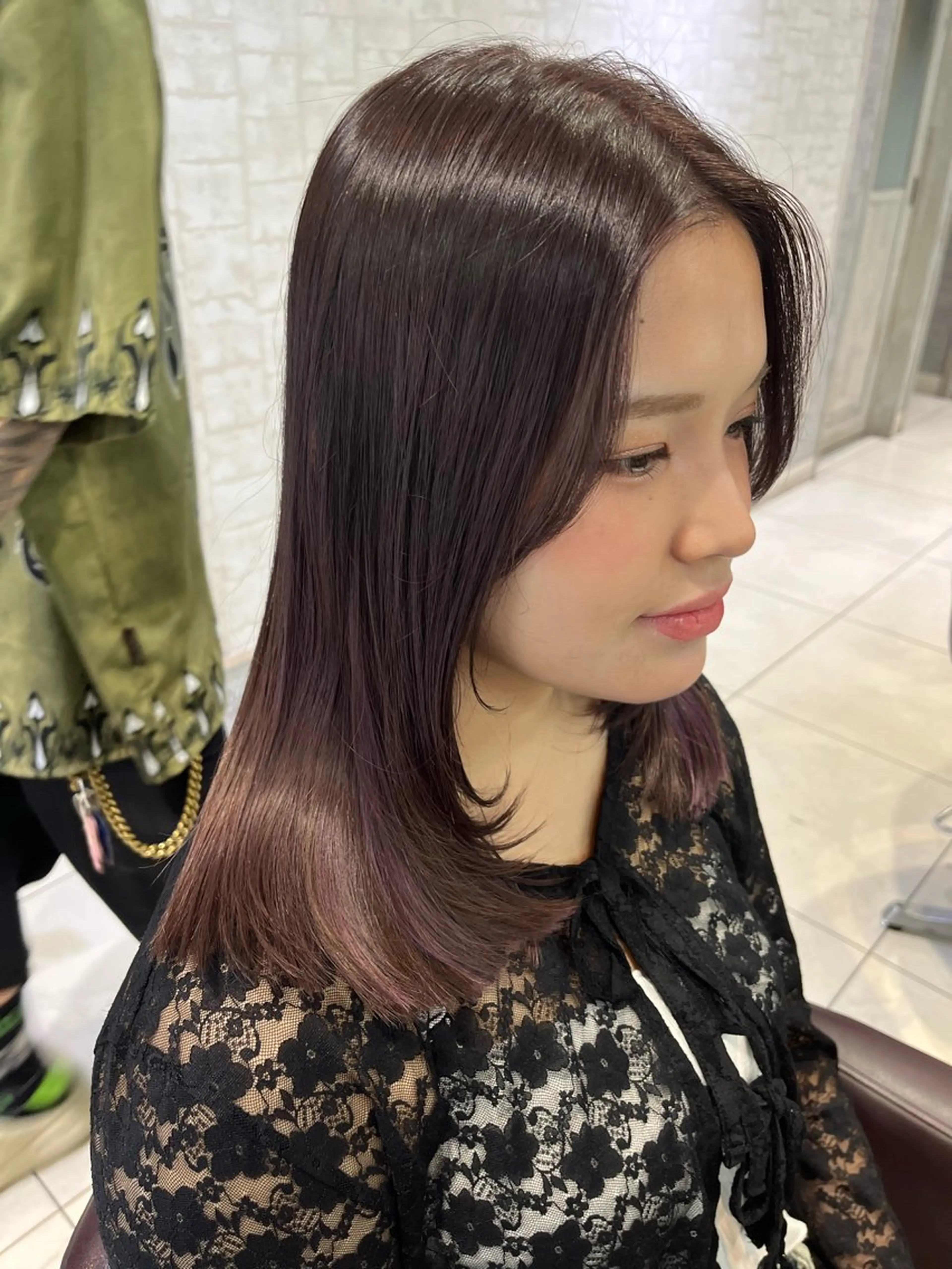 ミディアム カラー ✨髪質改善＆eye✨ ななみのヘアスタイル