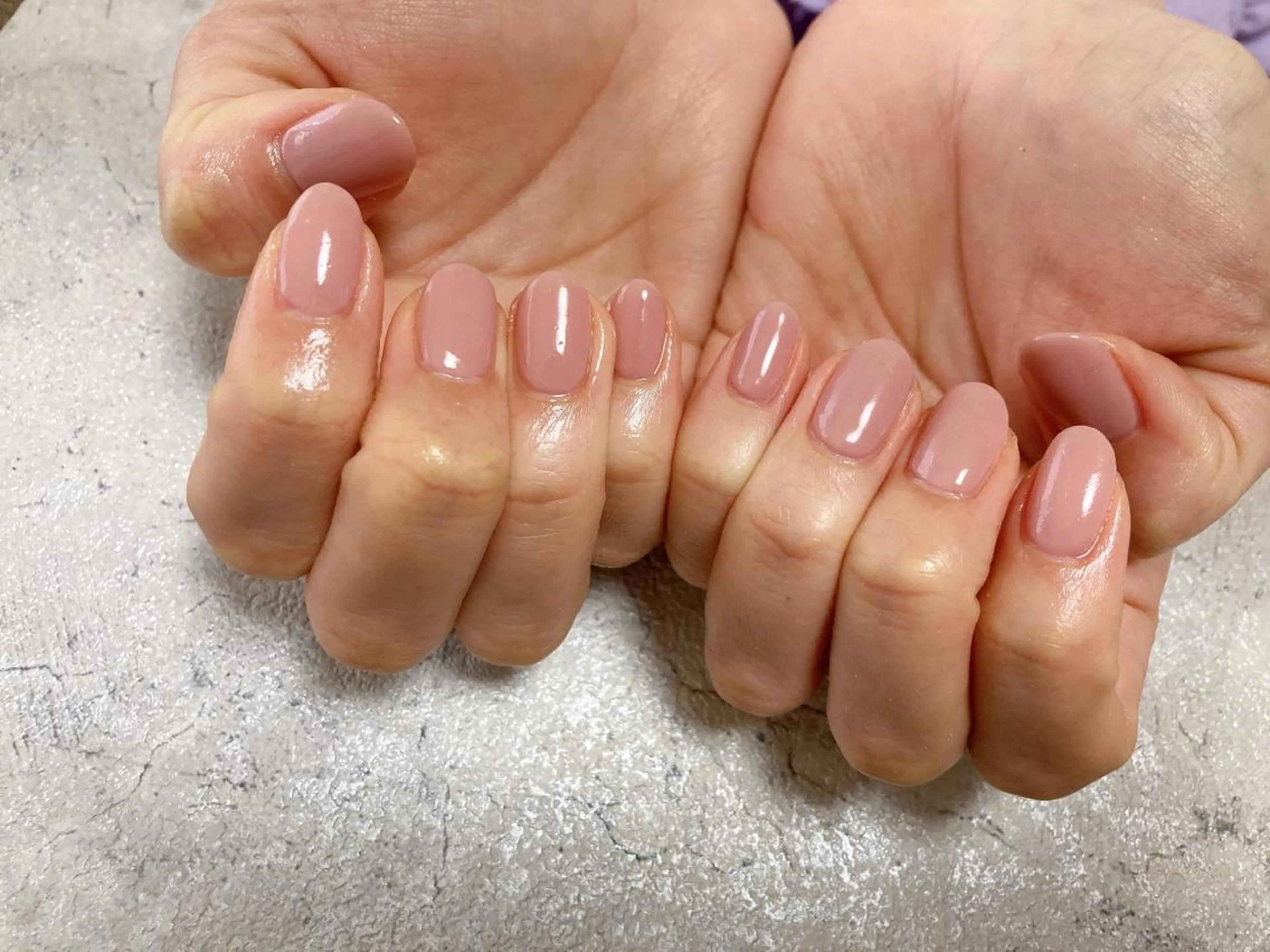 ネイル ワンカラーネイル kikinail 溝の口のネイルデザイン