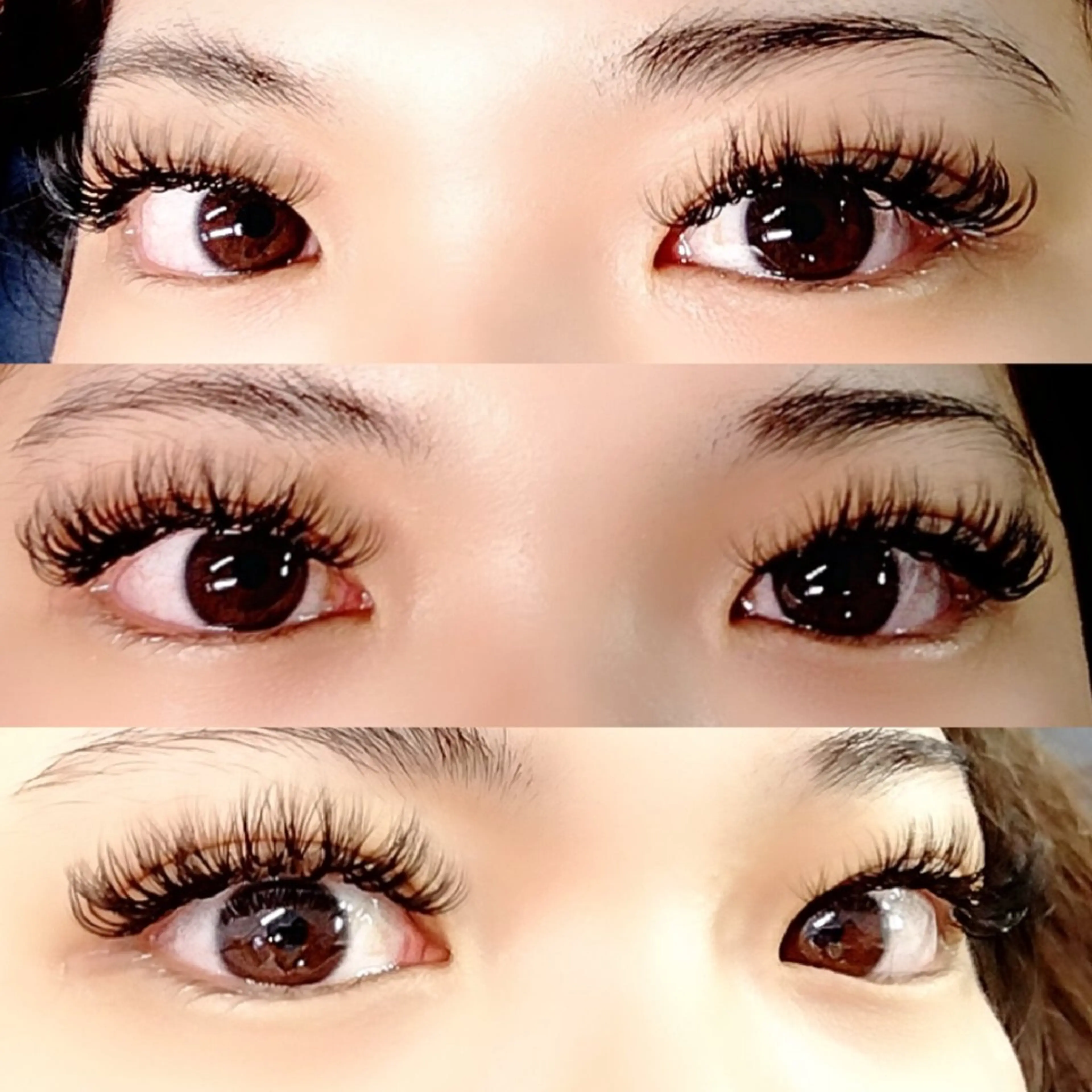 マツエク・マツパ 付け放題 ボリュームラッシュ linda ABEのマツエク・マツパデザイン