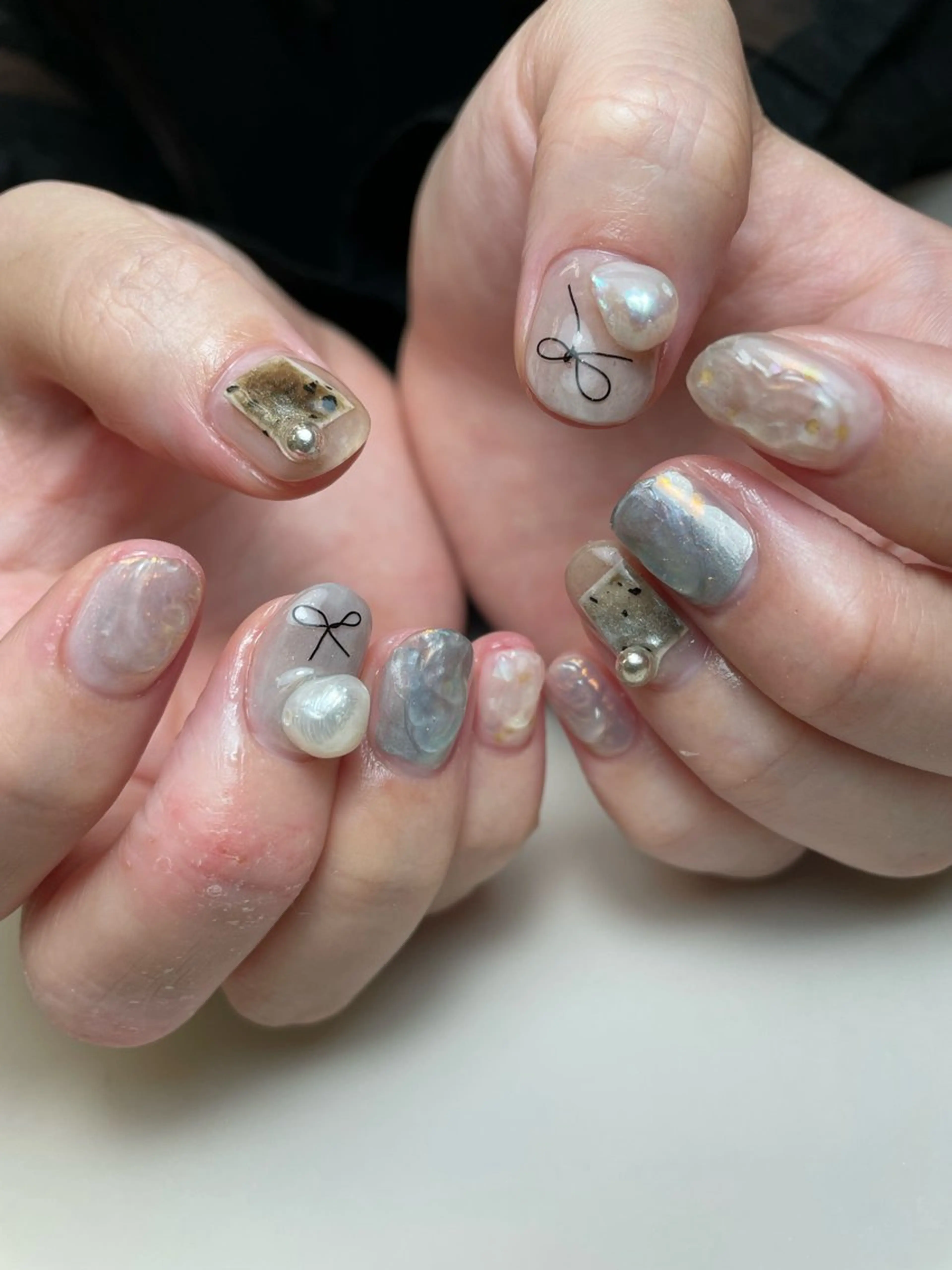 ネイル ハンドネイル Hisaka Mikiのネイルデザイン