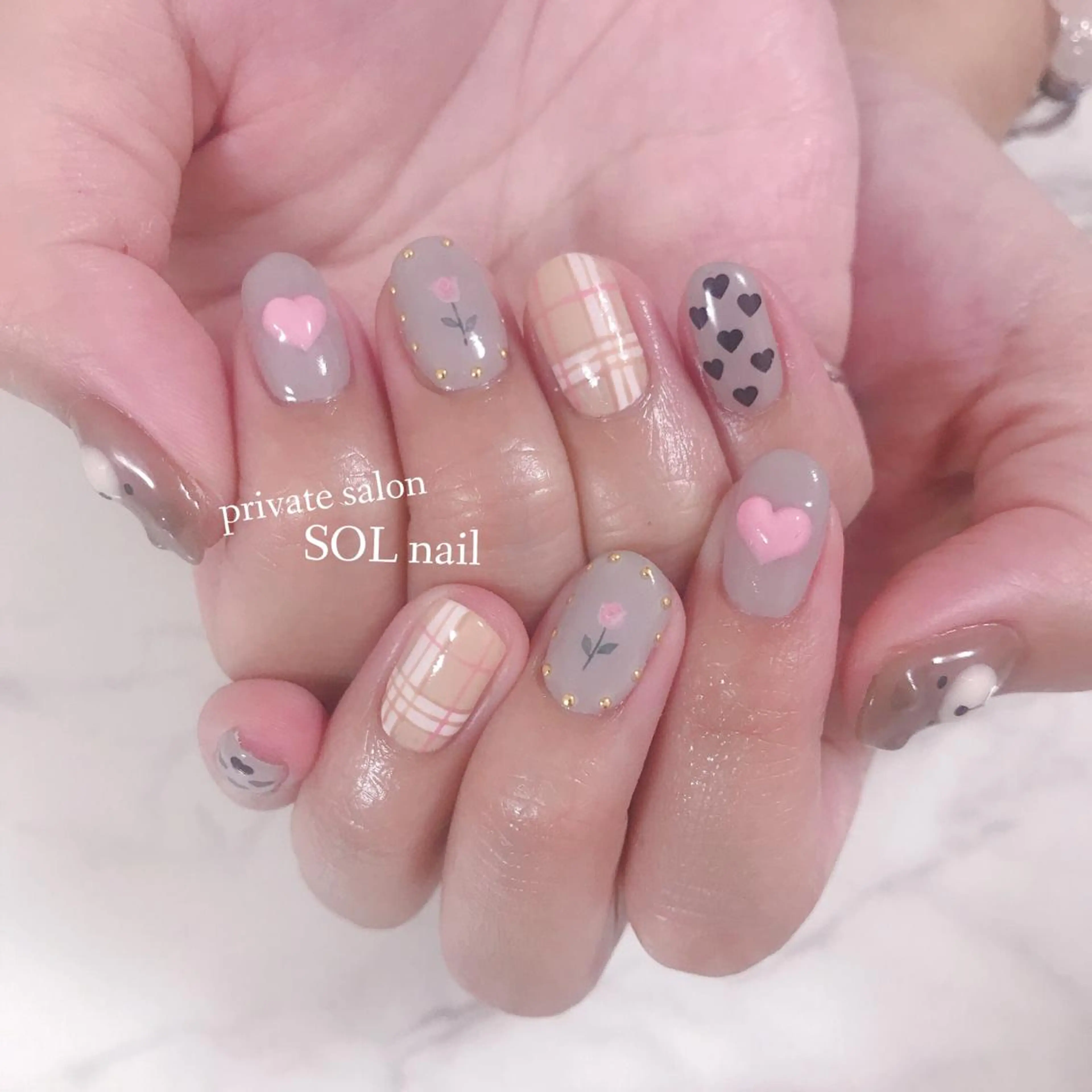 ネイル SOL NAILのネイルデザイン