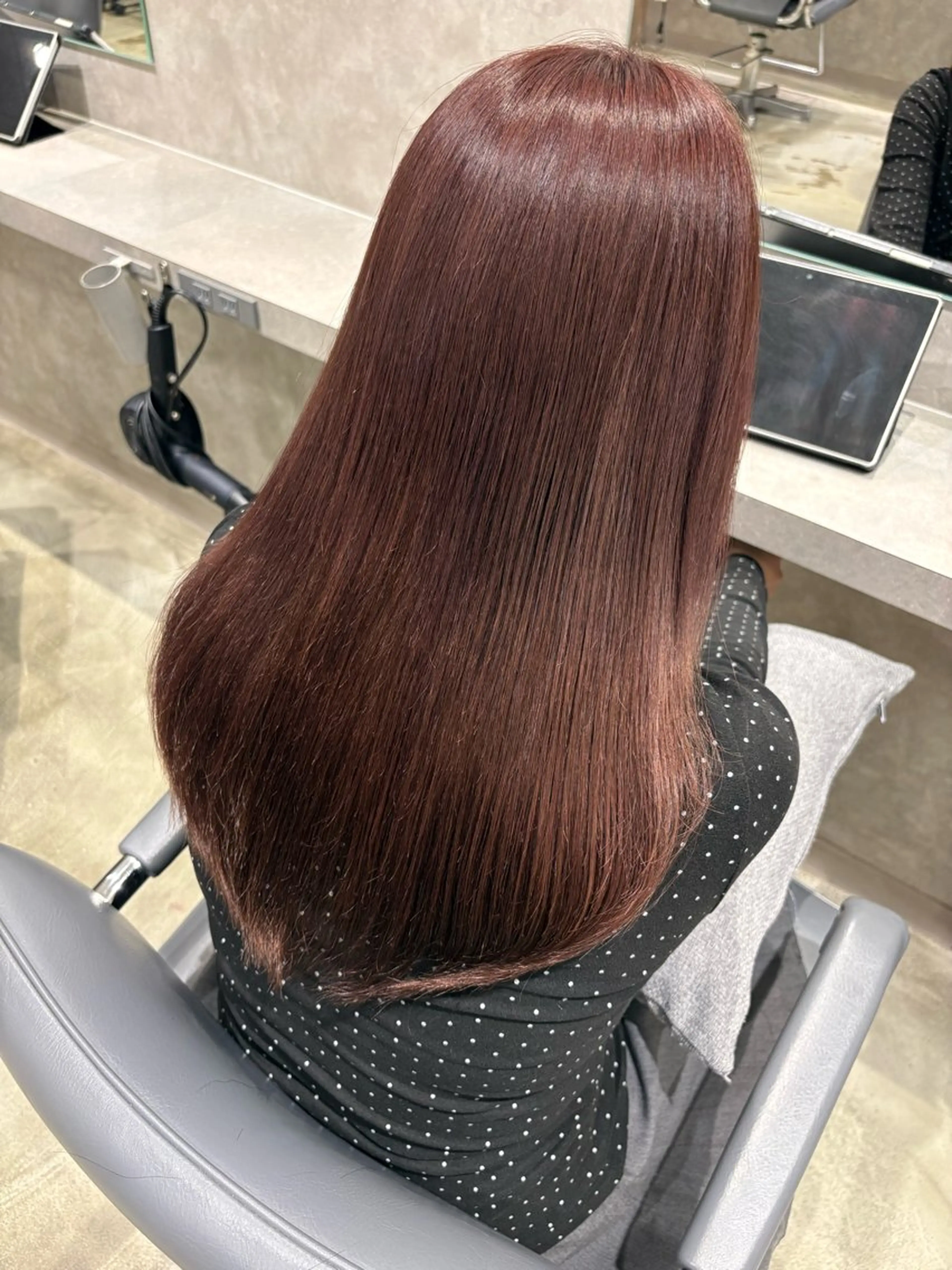 ロング カラー ラベンダーカラー ピンクカラー ピンクラベンダー カット ヘアカラー 新宿ハイトーン/ カットモデル/のりかのヘアスタイル