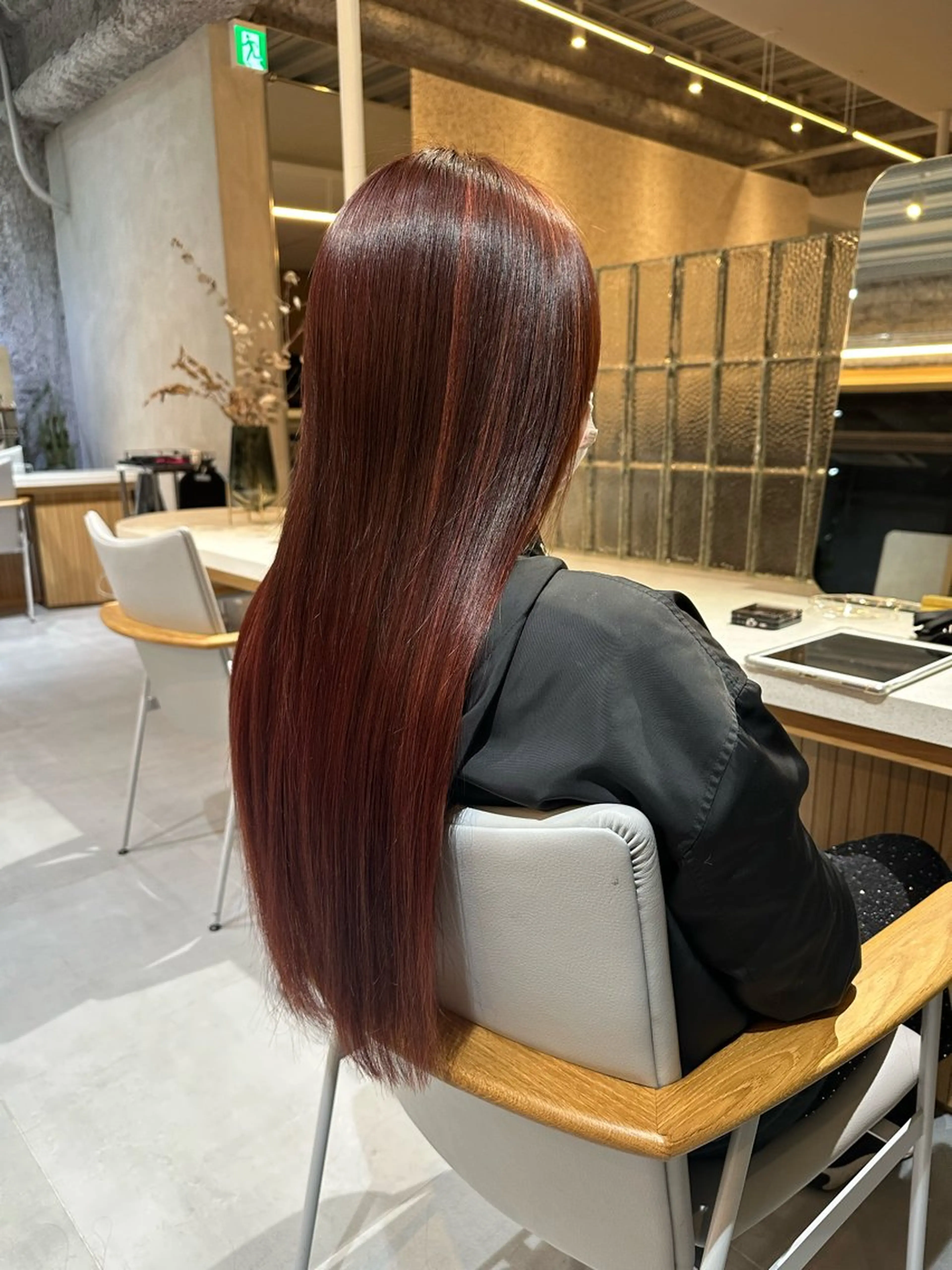 ロング トリートメント 和田 あおいのヘアスタイル