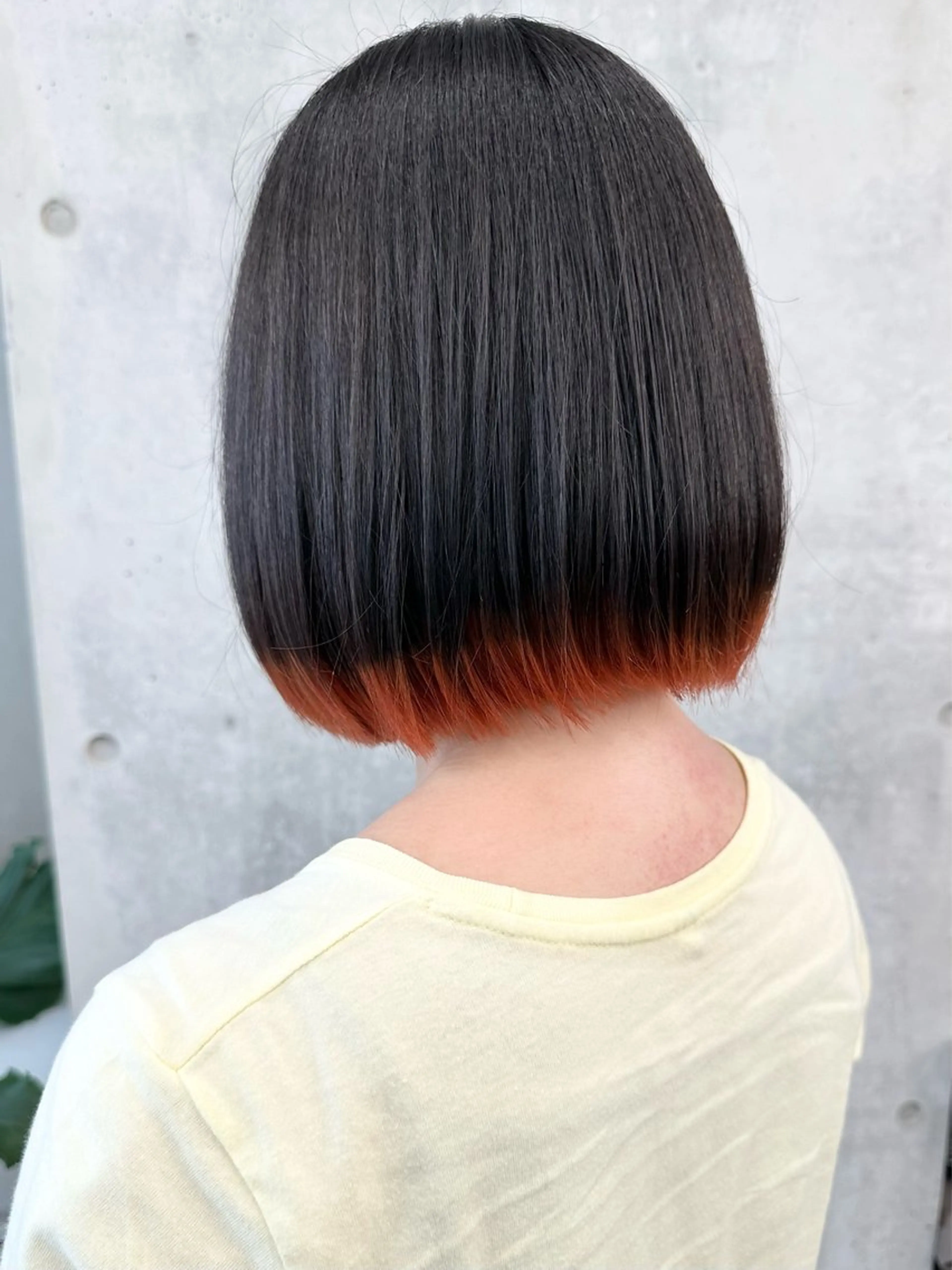 ミディアム カラー カット ヘッドスパ ボブ/ゆるふわ ボブパーマ/とういのヘアスタイル