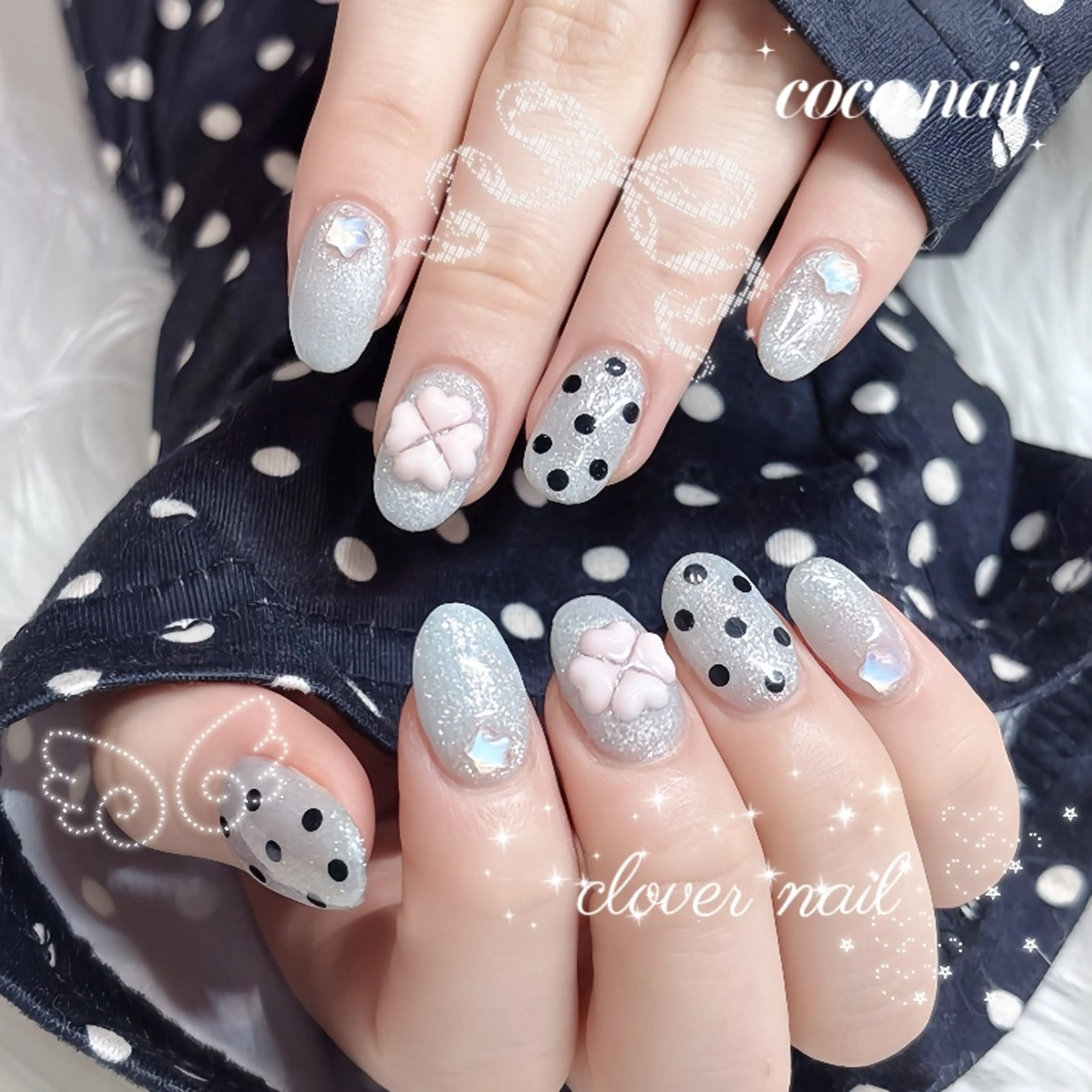 ネイル ハンドネイル coco.nail/ y2k/ワンホンのネイルデザイン