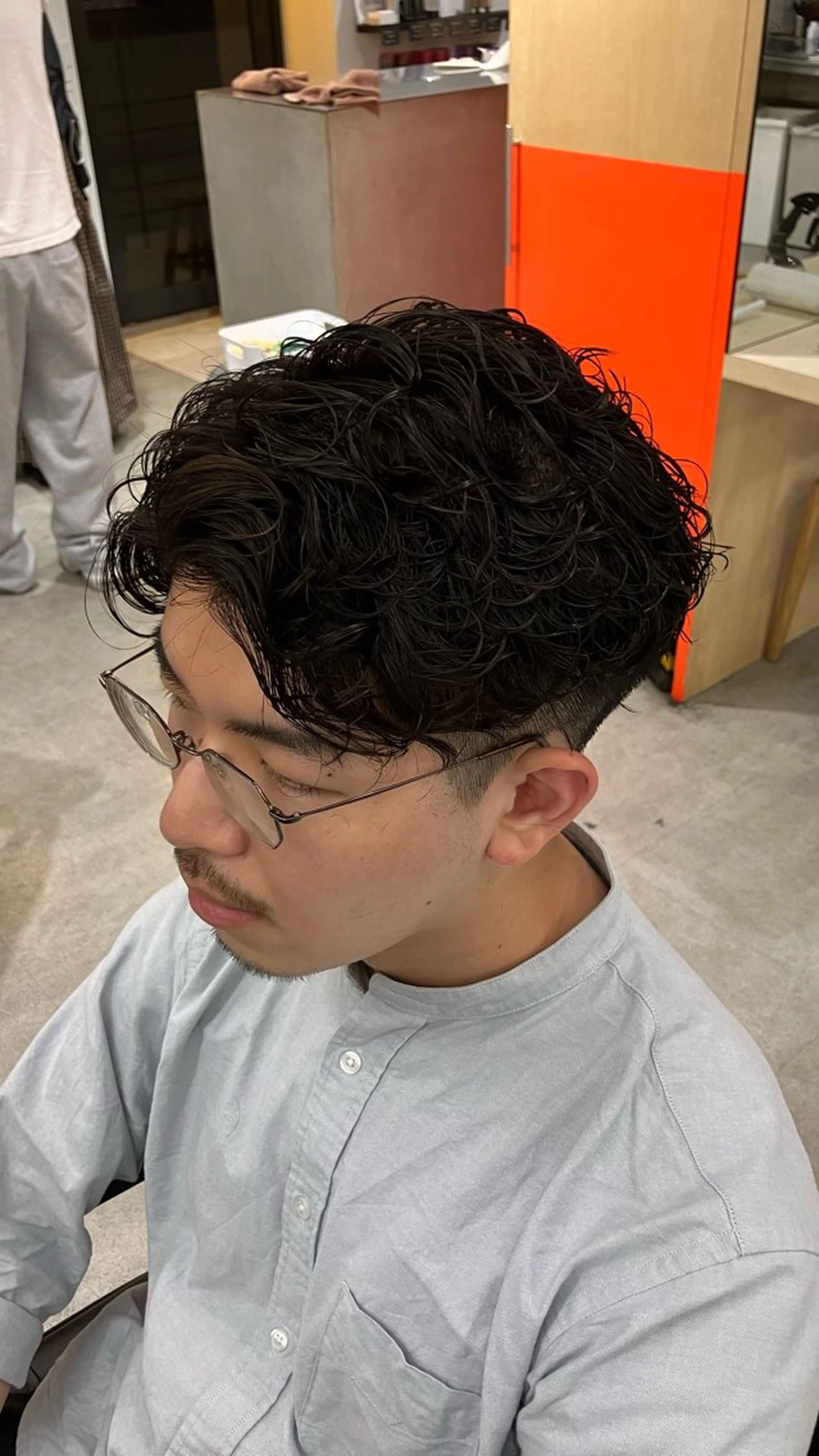 パーマ パーマ RETOUCH by fifth メンズサロン【レタッチ バイ フィフス】所属・fifth原宿 A:Ri🧸のヘアスタイル