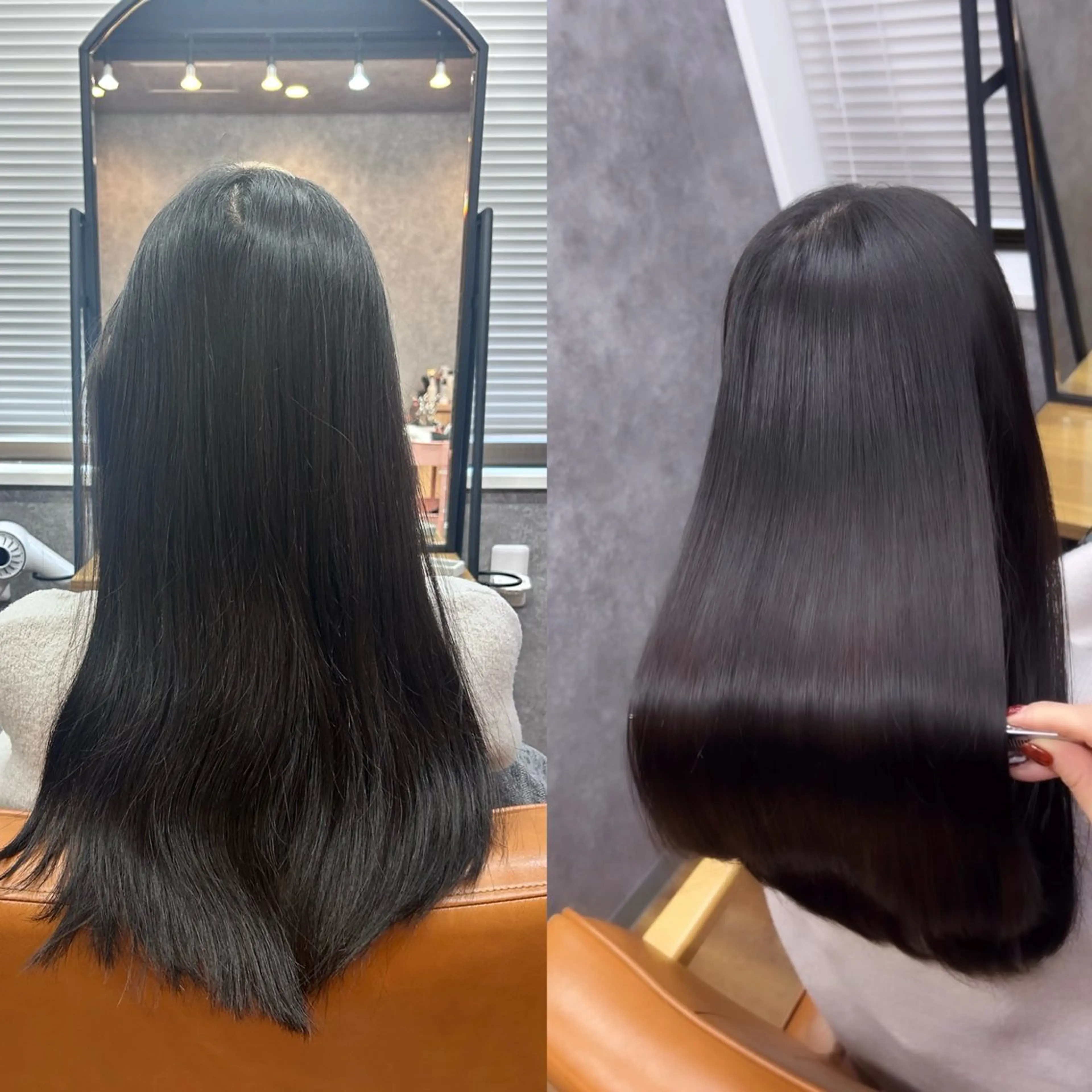 ロング カット 縮毛矯正 トリートメント cocoa【ココア】船橋所属・cocoa船橋🦄 chinamiのヘアスタイル