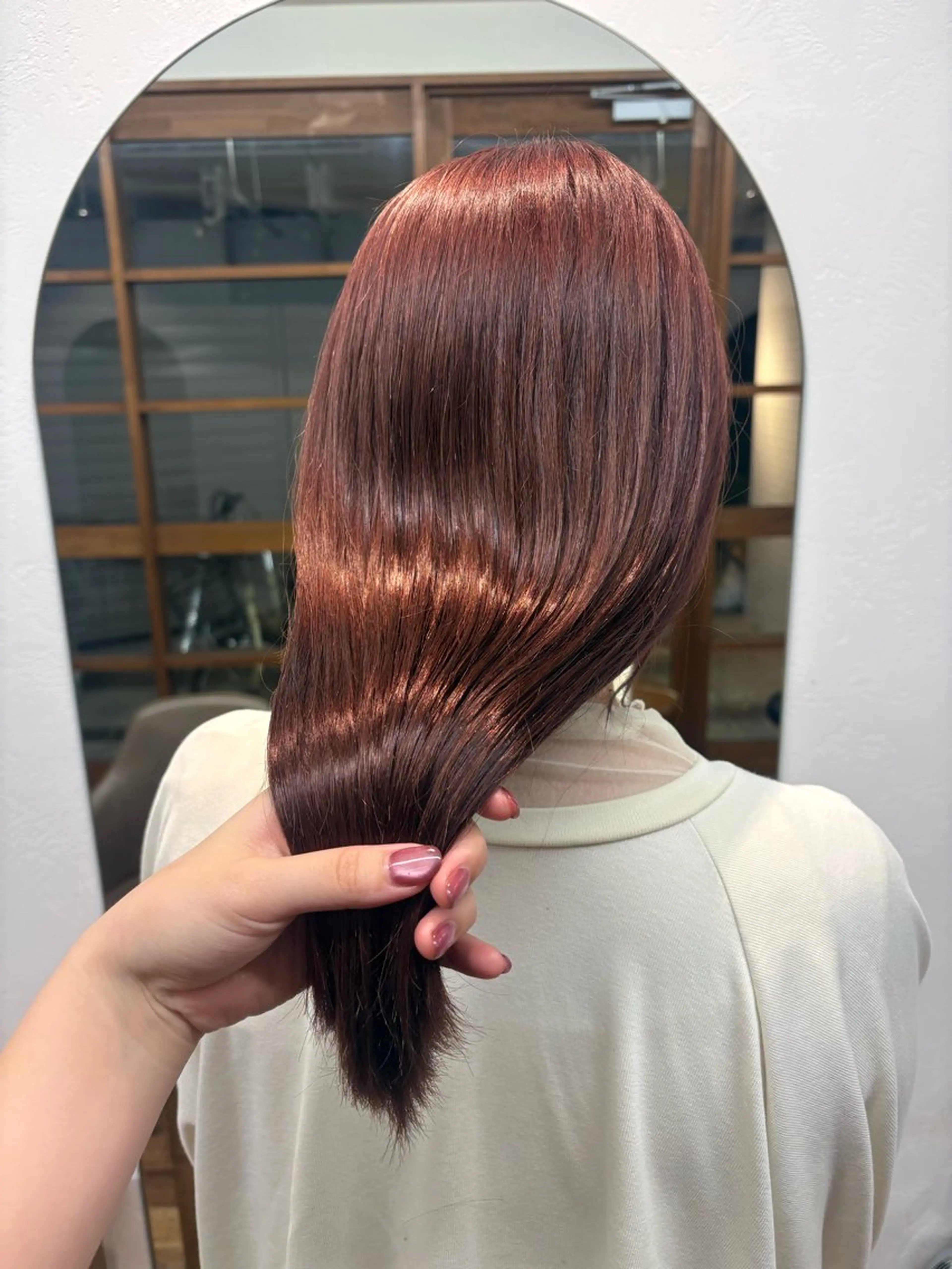 ロング カラー 透明感カラー ダブルカラー ヘアカラー 大阪デザインカラー/ カットモデル募集のヘアスタイル