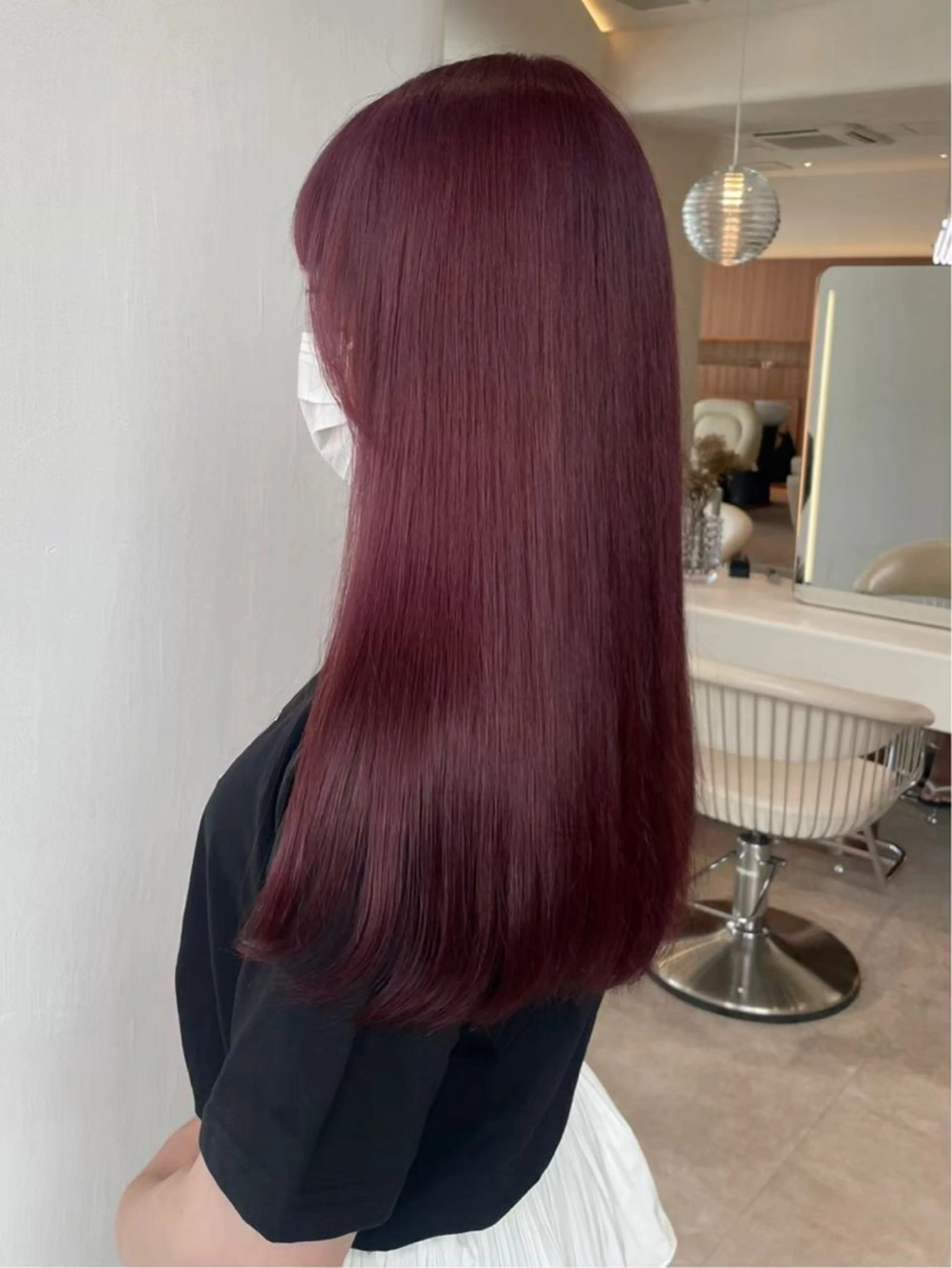 ロング カラー 艶髪レイヤー AZUSAのヘアスタイル