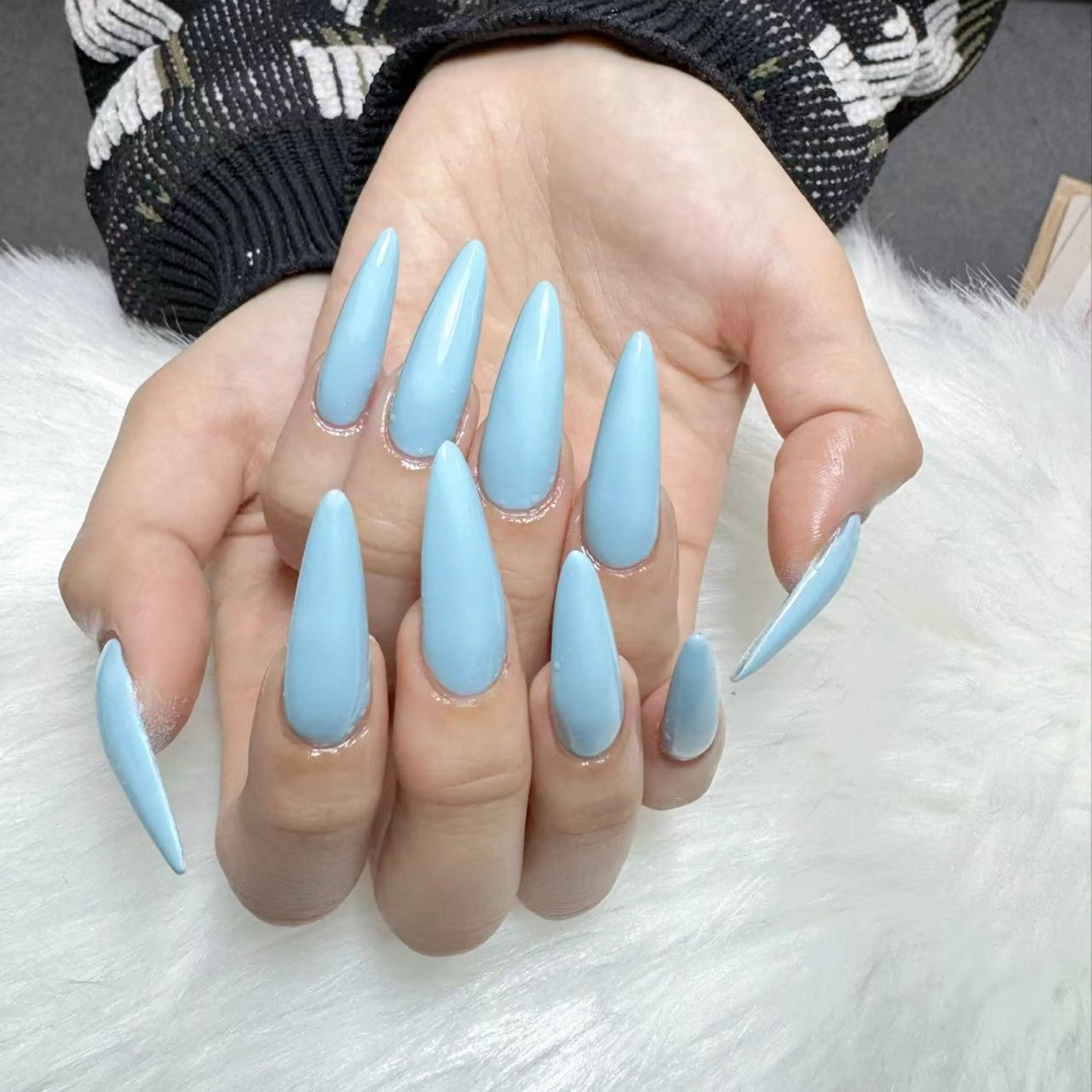 ネイル ハンドネイル 🎀nana🫧 ワンホンネイル🎀のネイルデザイン