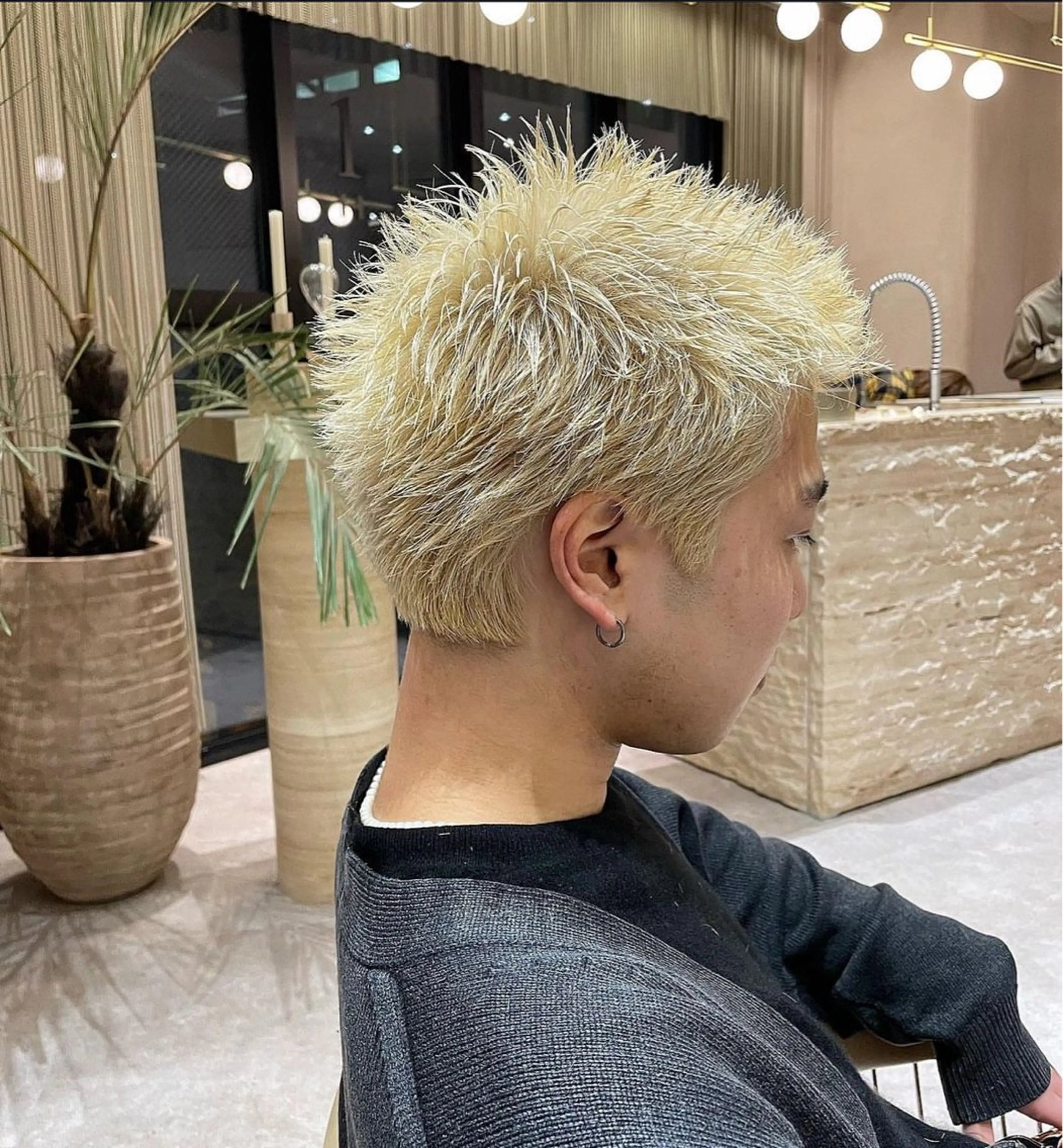 ショート メンズ 期間限定 カット　りょうのヘアスタイル