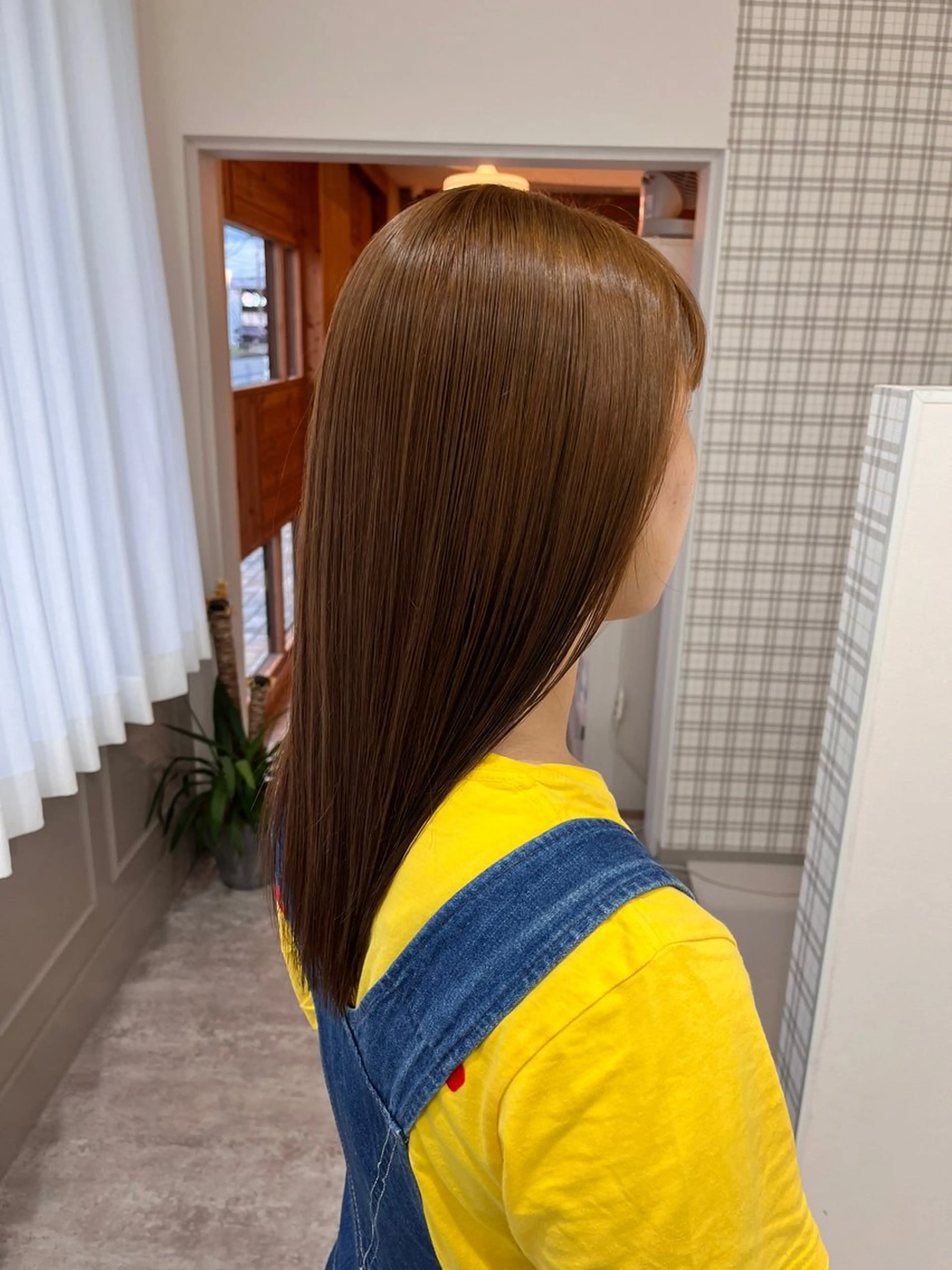 セミロング カラー カット ヘアカラー トリートメント jammin.新塘 亮介のヘアスタイル