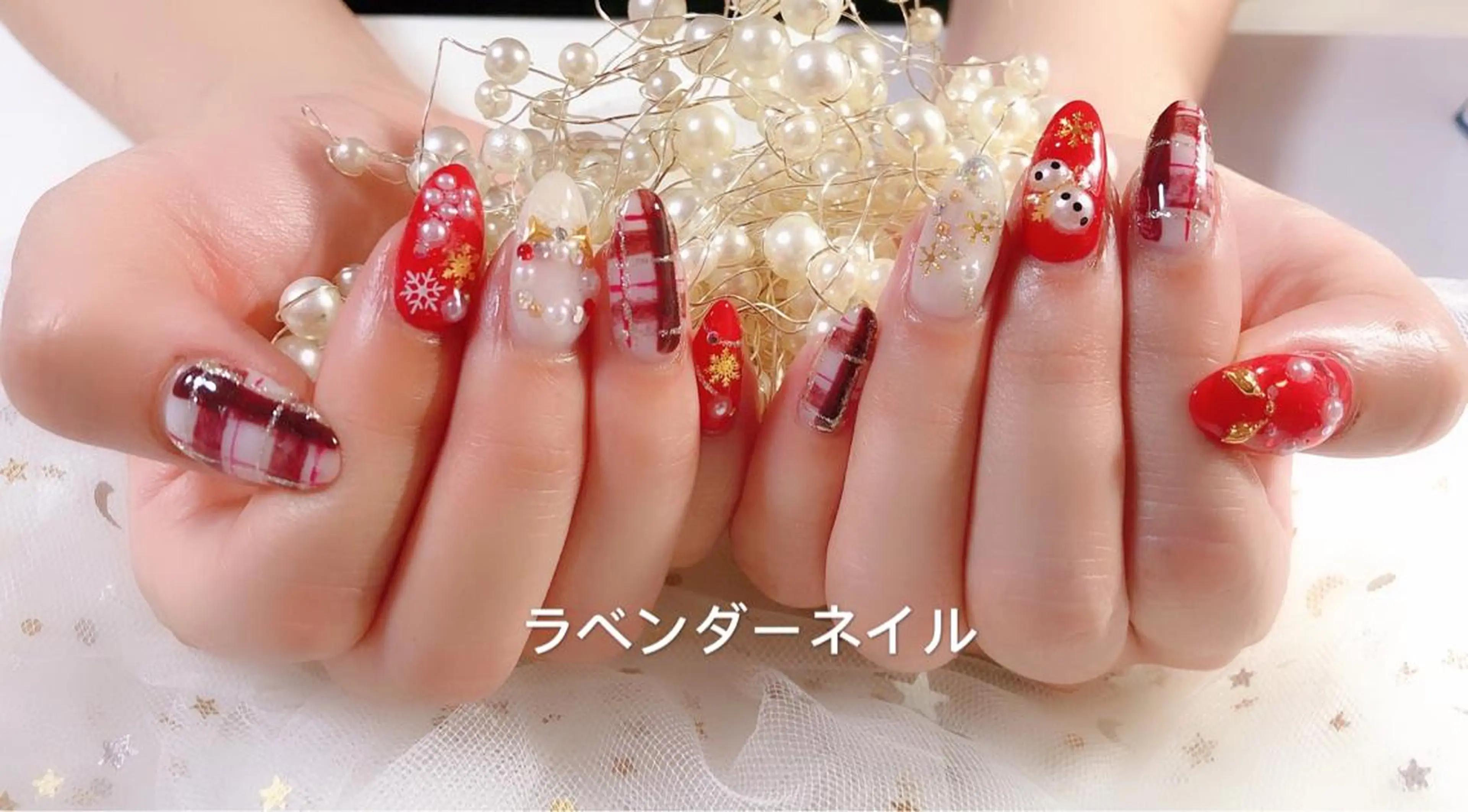 ネイル ラベンダー💖日暮里 ルル💖ネイルのネイルデザイン