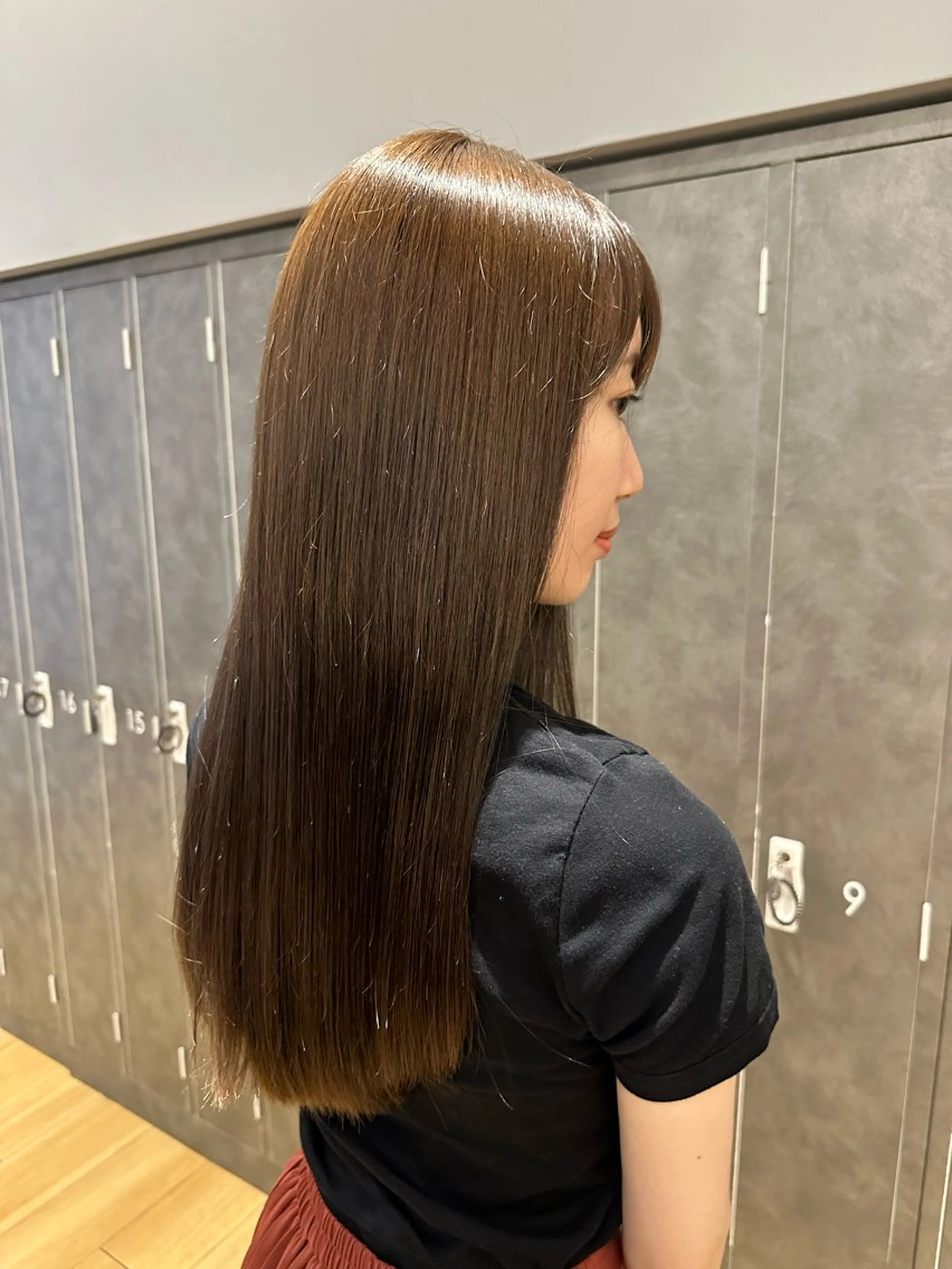 ロング カラー 中尾 碧斗のヘアスタイル