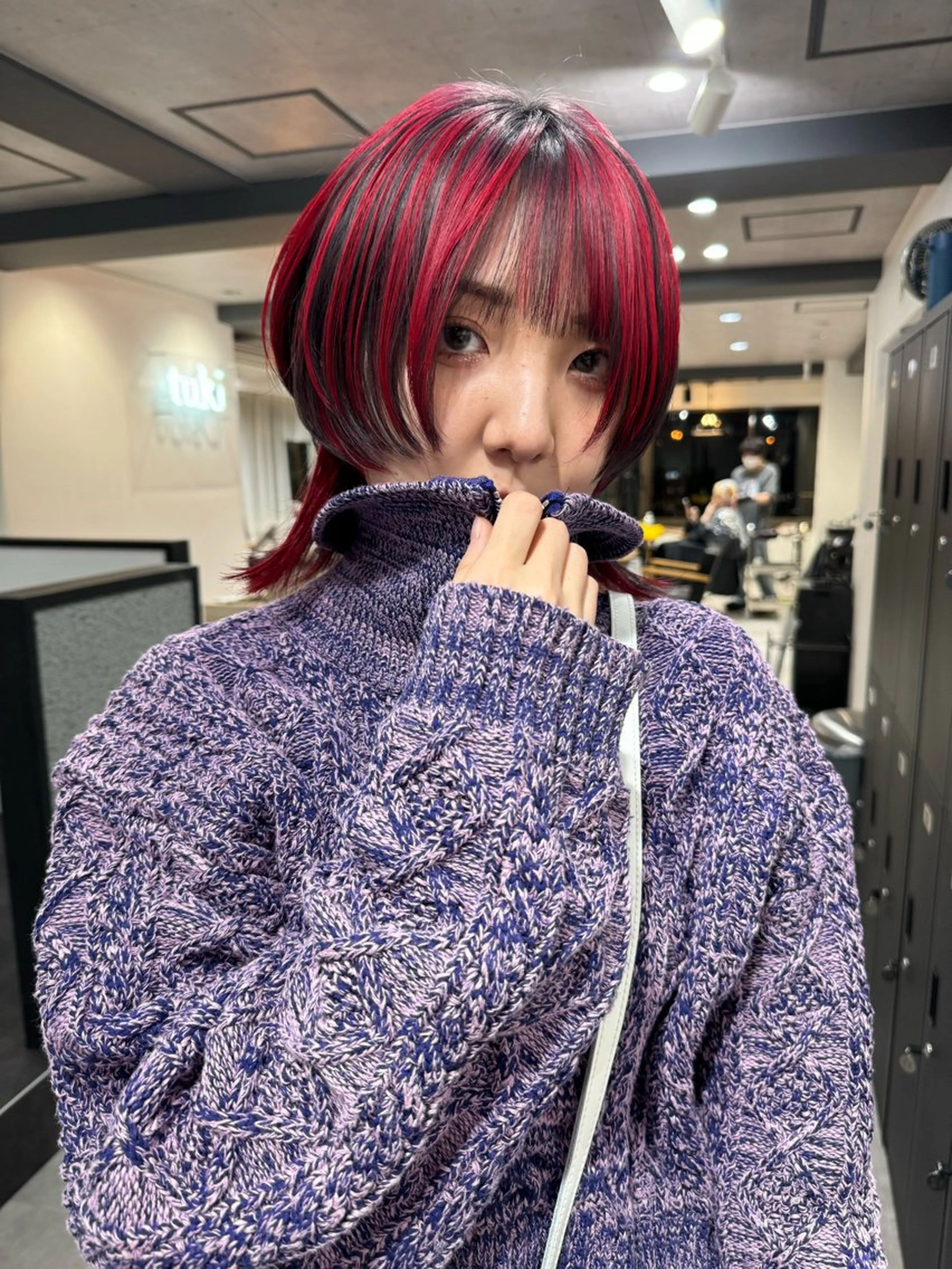 ミディアム カラー ダブルカラー🩰 CHIHIRO👒のヘアスタイル