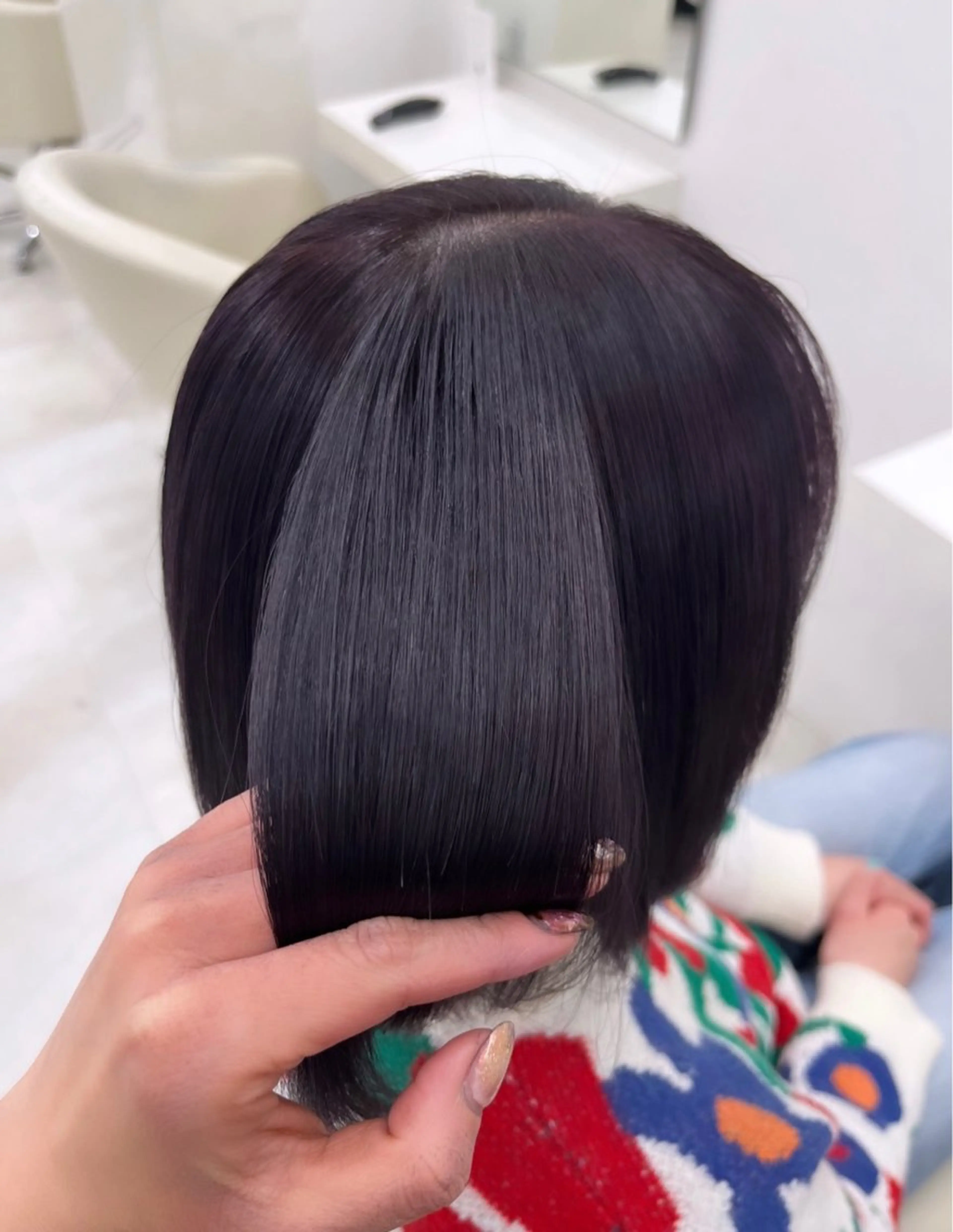 ロング カラー momo /レイヤー/暖色のヘアスタイル