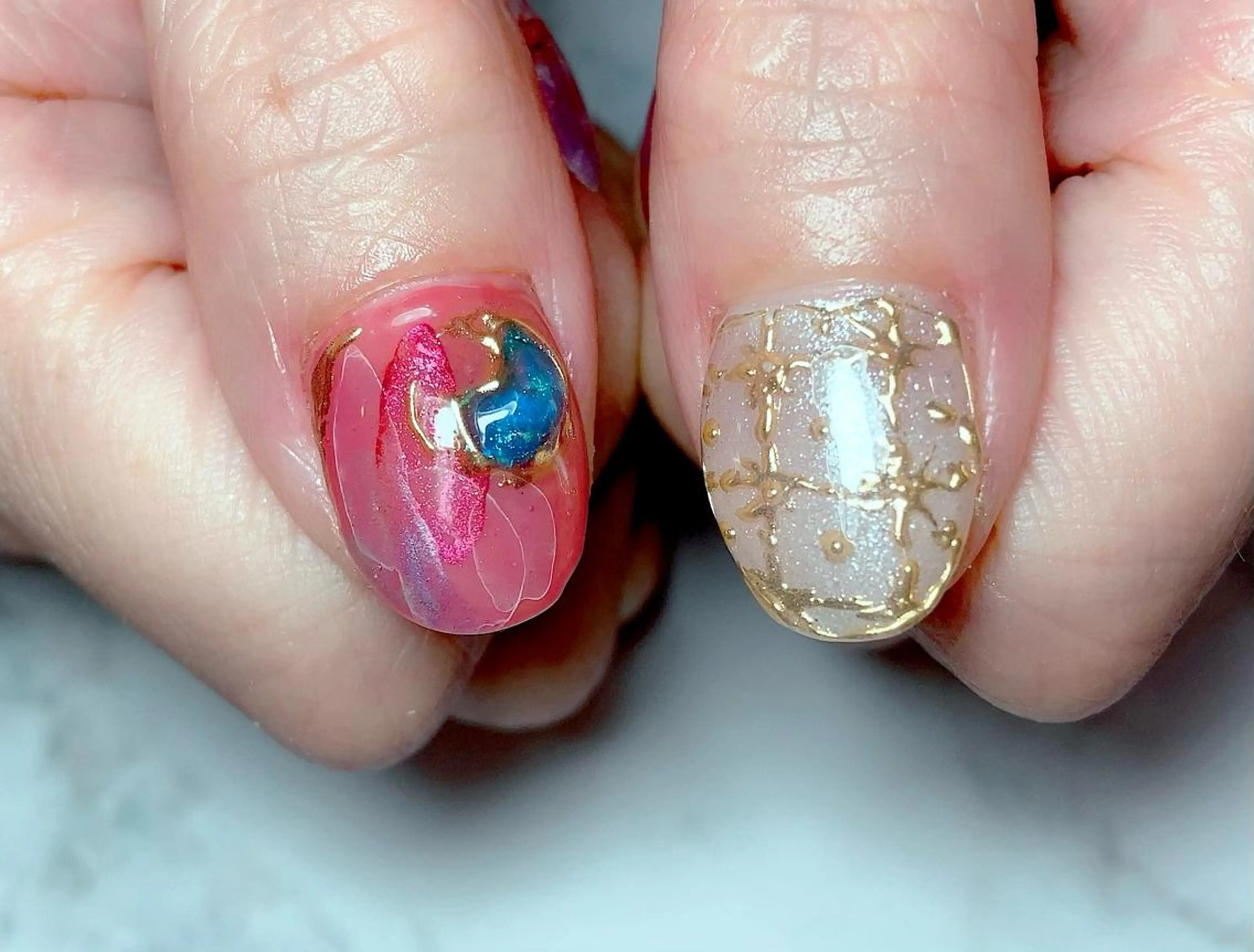 ネイル Spiky とうげ ふうかのネイルデザイン