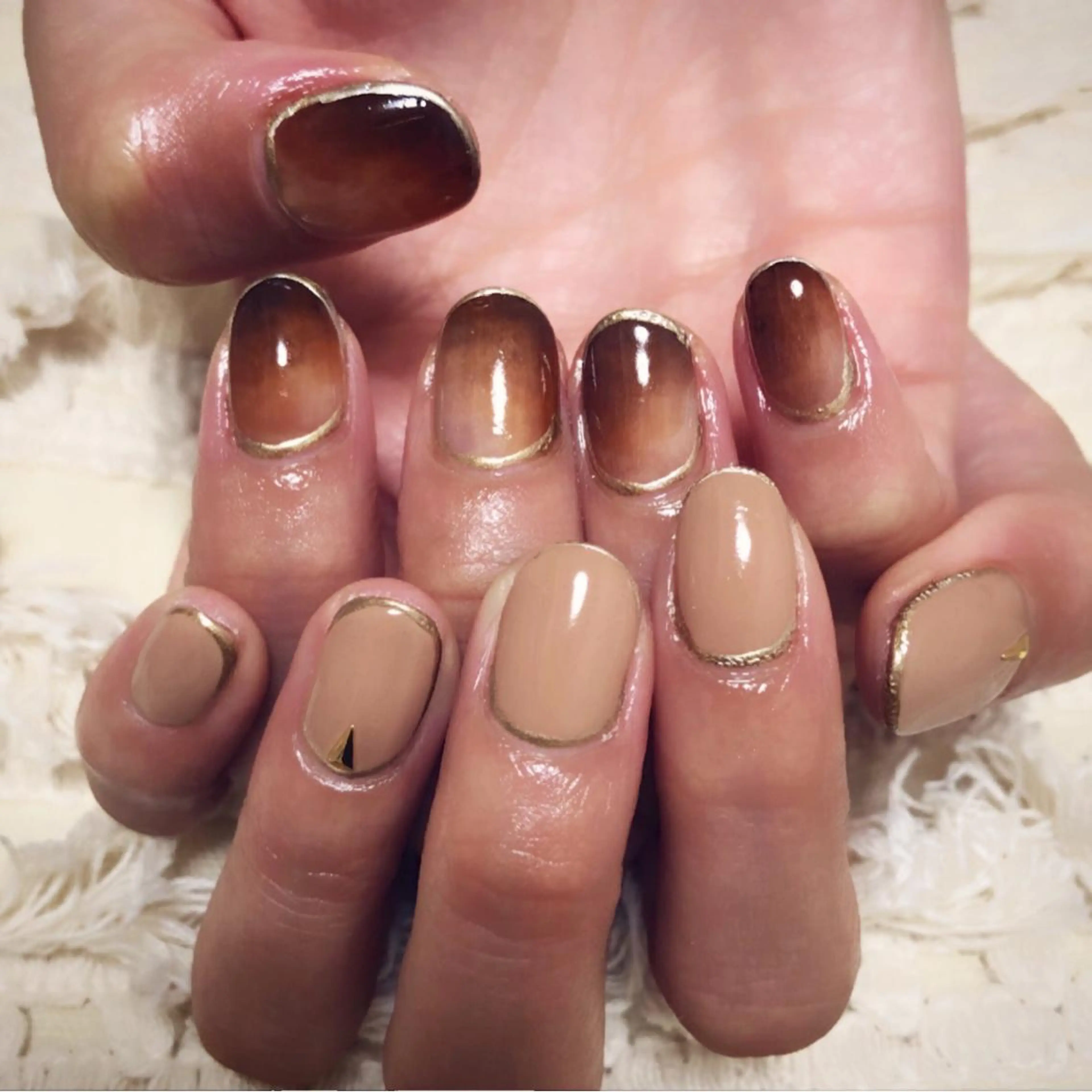 ネイル ニュアンスネイル ハンドネイル MAYME TAMAKIのネイルデザイン