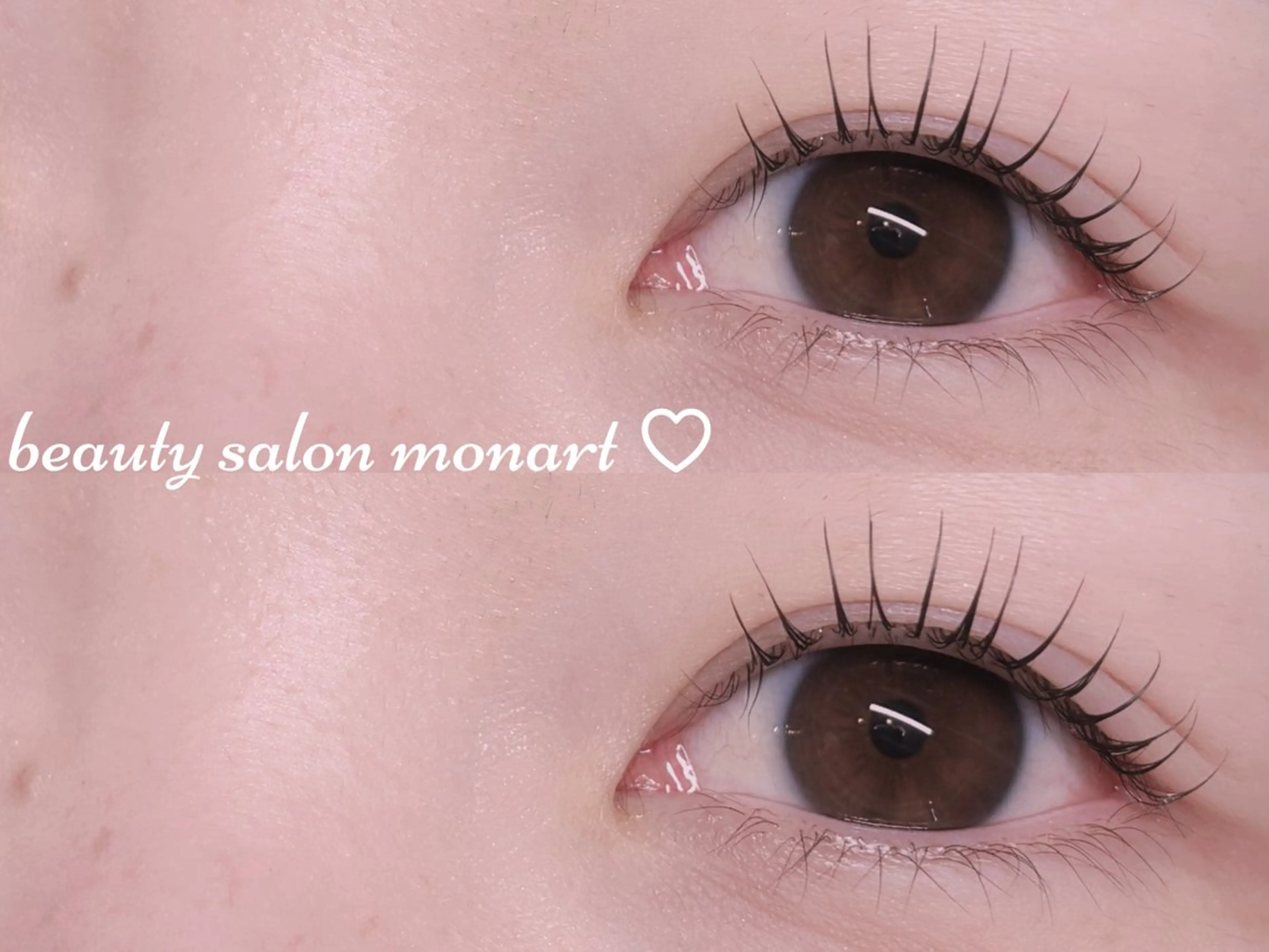 マツエク・マツパ マツパ monart kurehaのマツエク・マツパデザイン