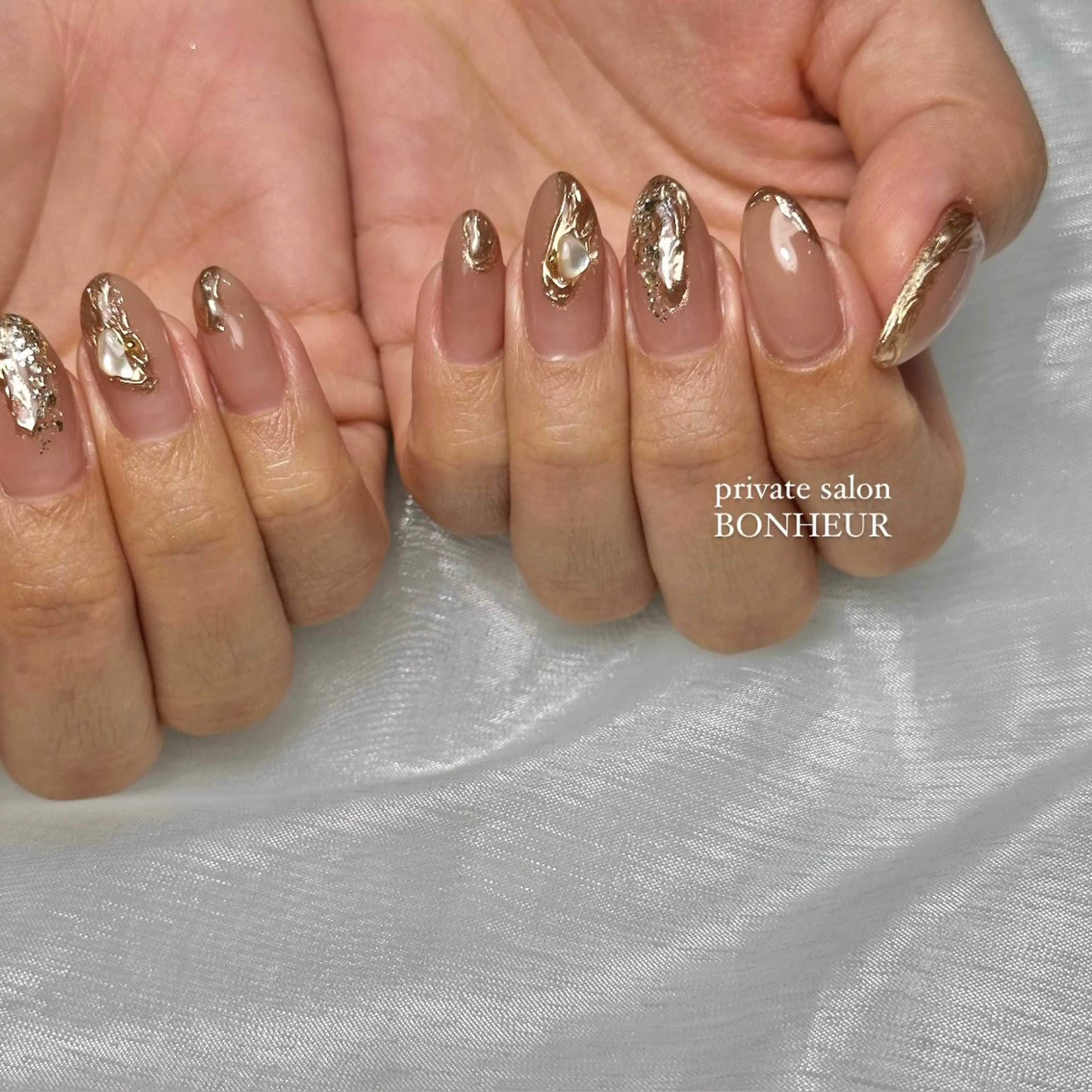 ネイル ハンドネイル BONHEUR Annaのネイルデザイン