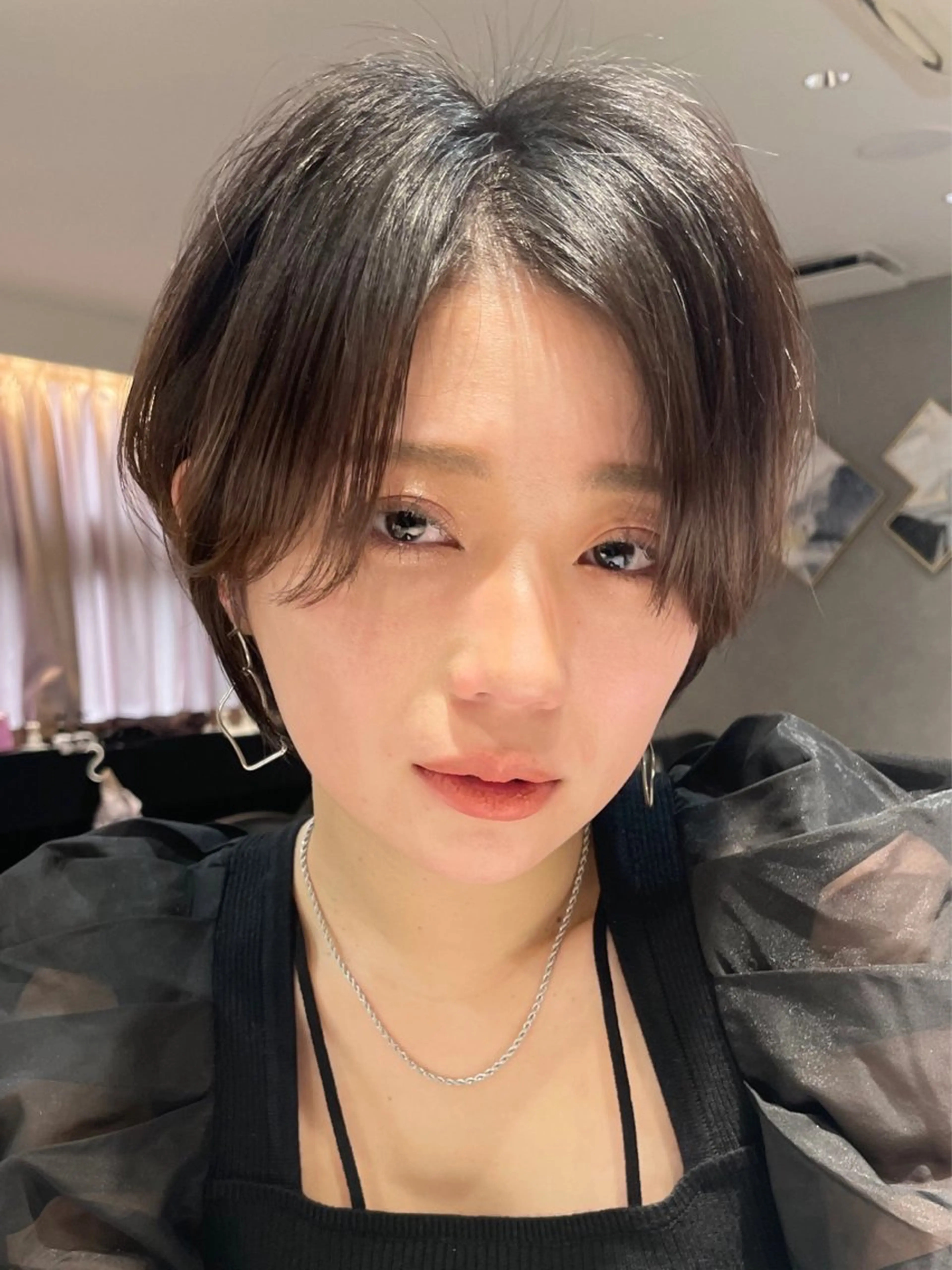 ショート カラー カット トリートメント Aster 店長 れおん✂️のヘアスタイル