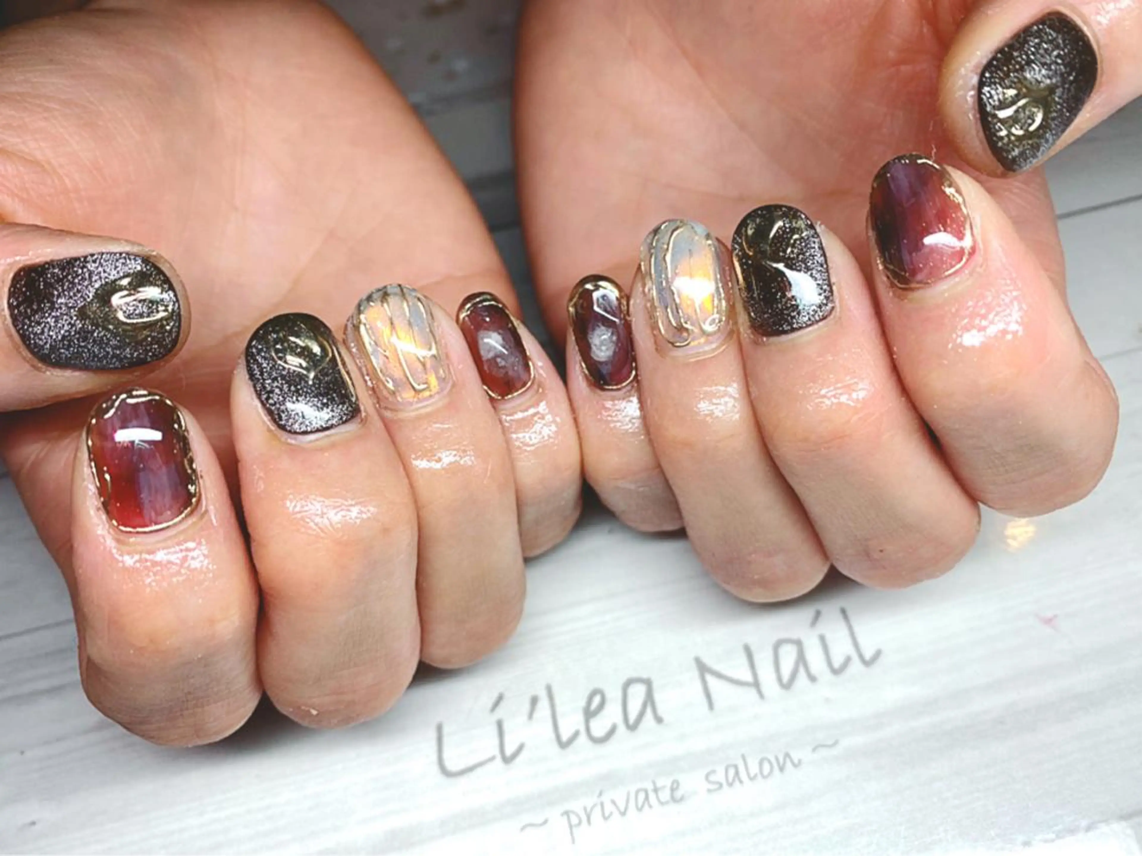 ネイル Li'leaNail AINAのネイルデザイン