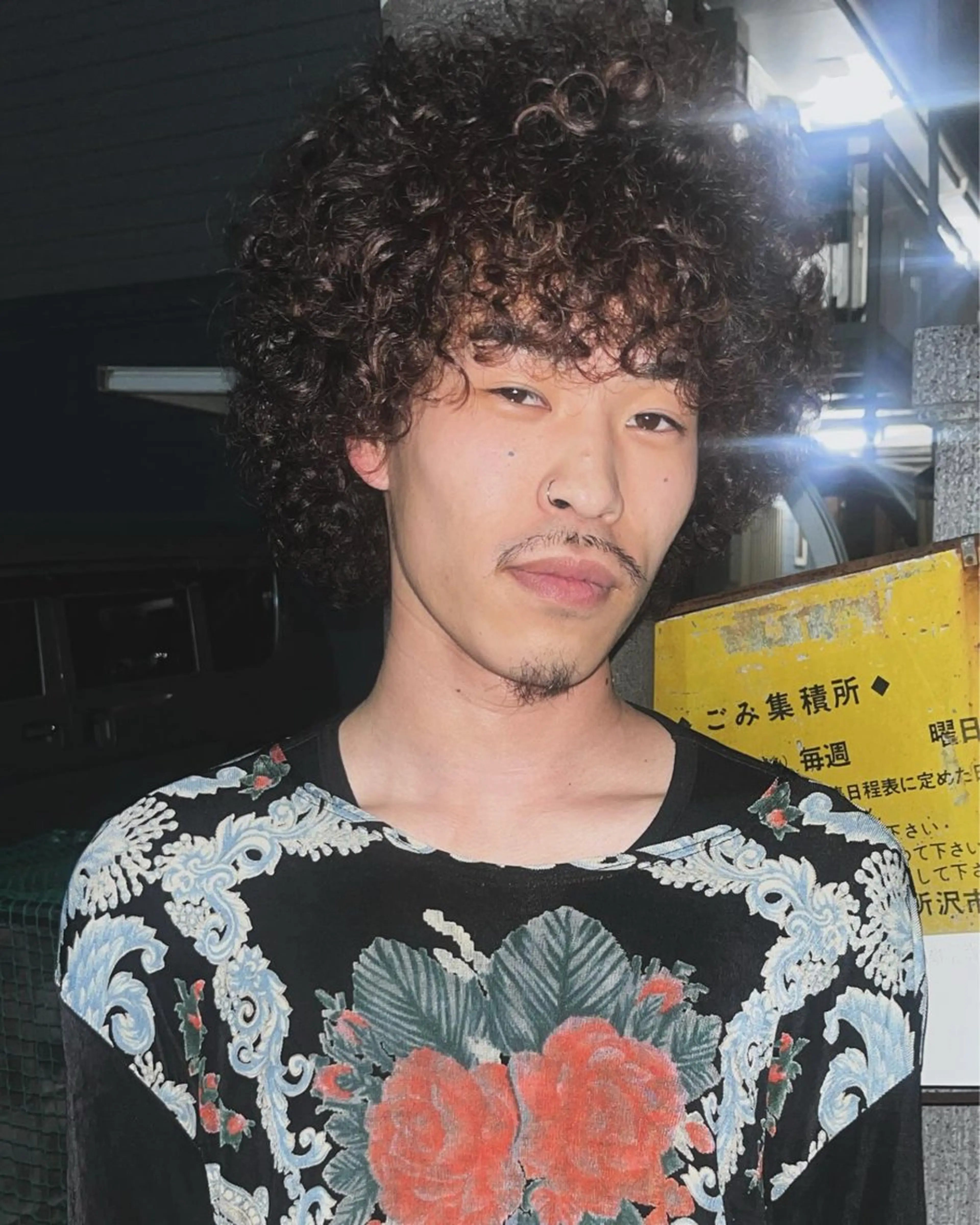 メンズ メンズパーマ カット パーマ 阿世賀 隆太のヘアスタイル