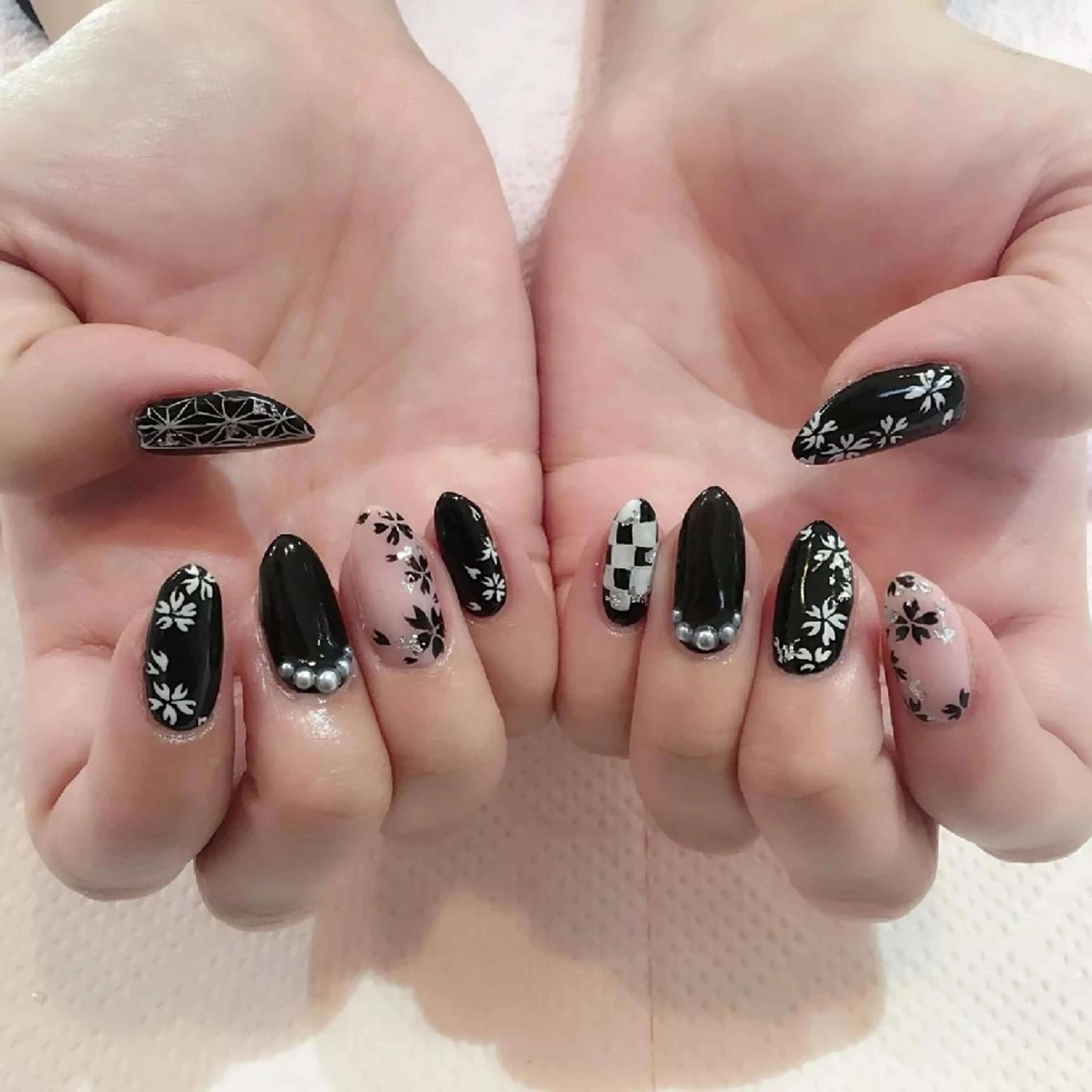 ネイル あ きのネイルデザイン