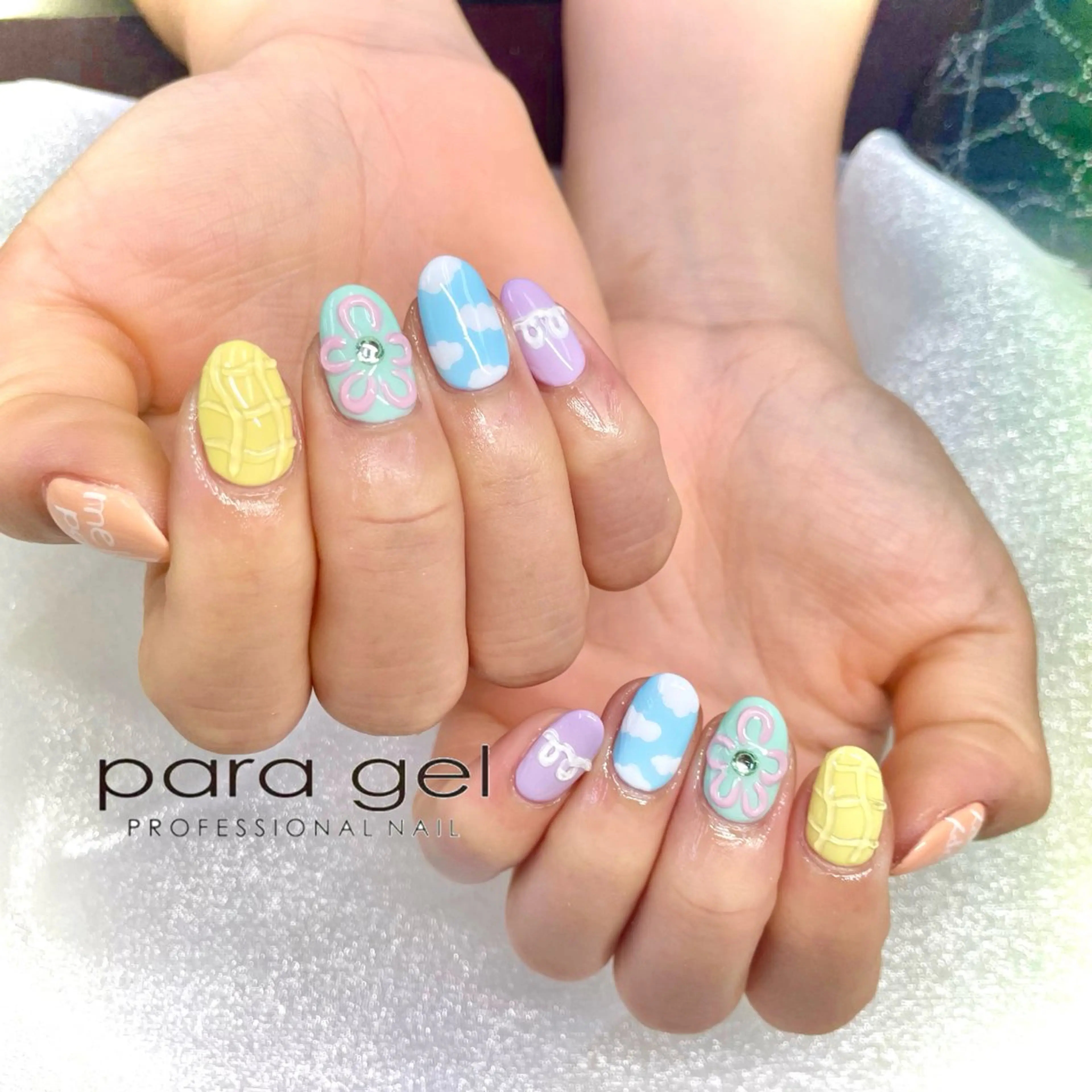 ネイル ハンドネイル Bianca🎀 ONODERAのネイルデザイン