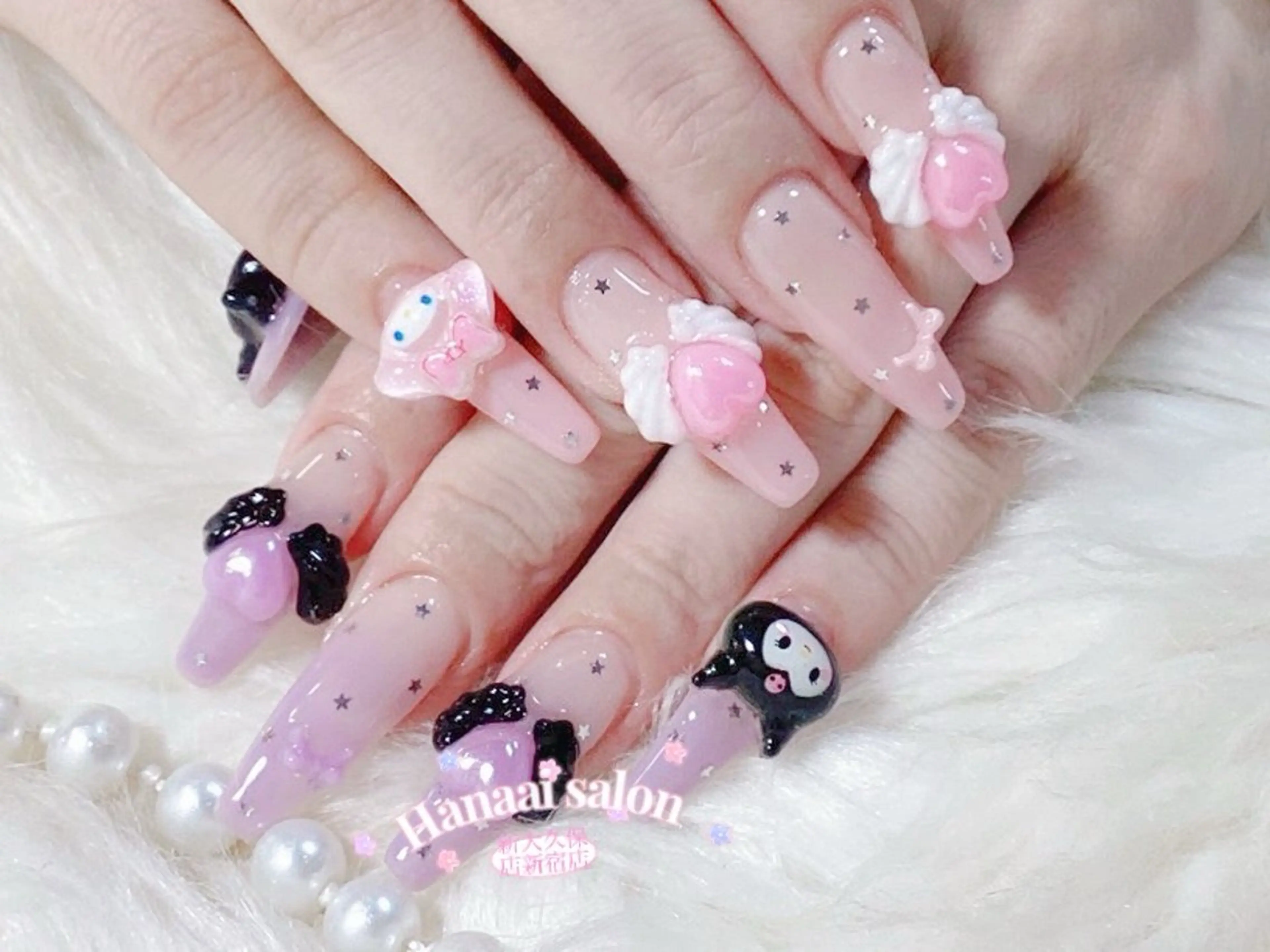 ネイル Hanaai Salon 瞳のネイルデザイン